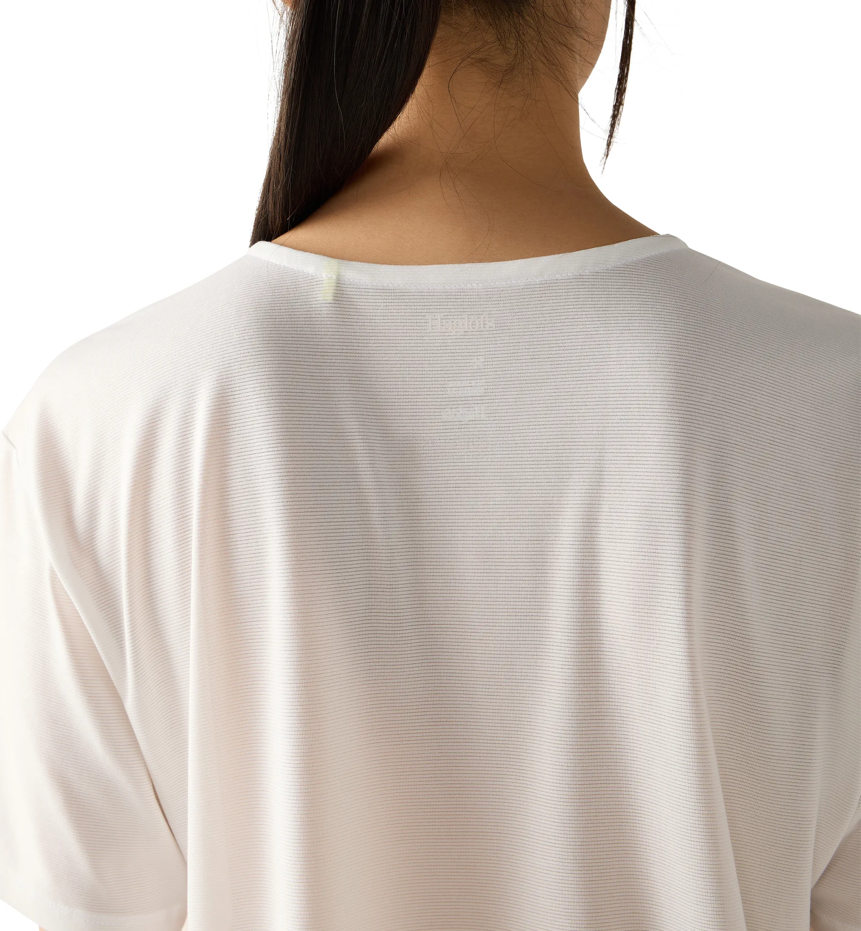 L.I.M Delta Crop Tee Women Soft White