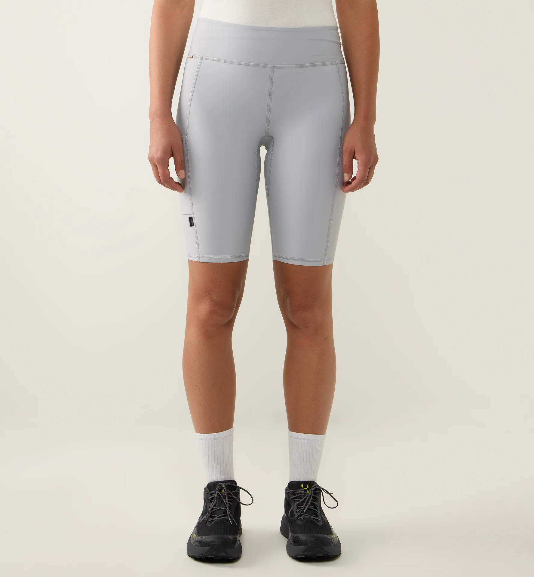 Ridge Short Tights Women Stone Grey