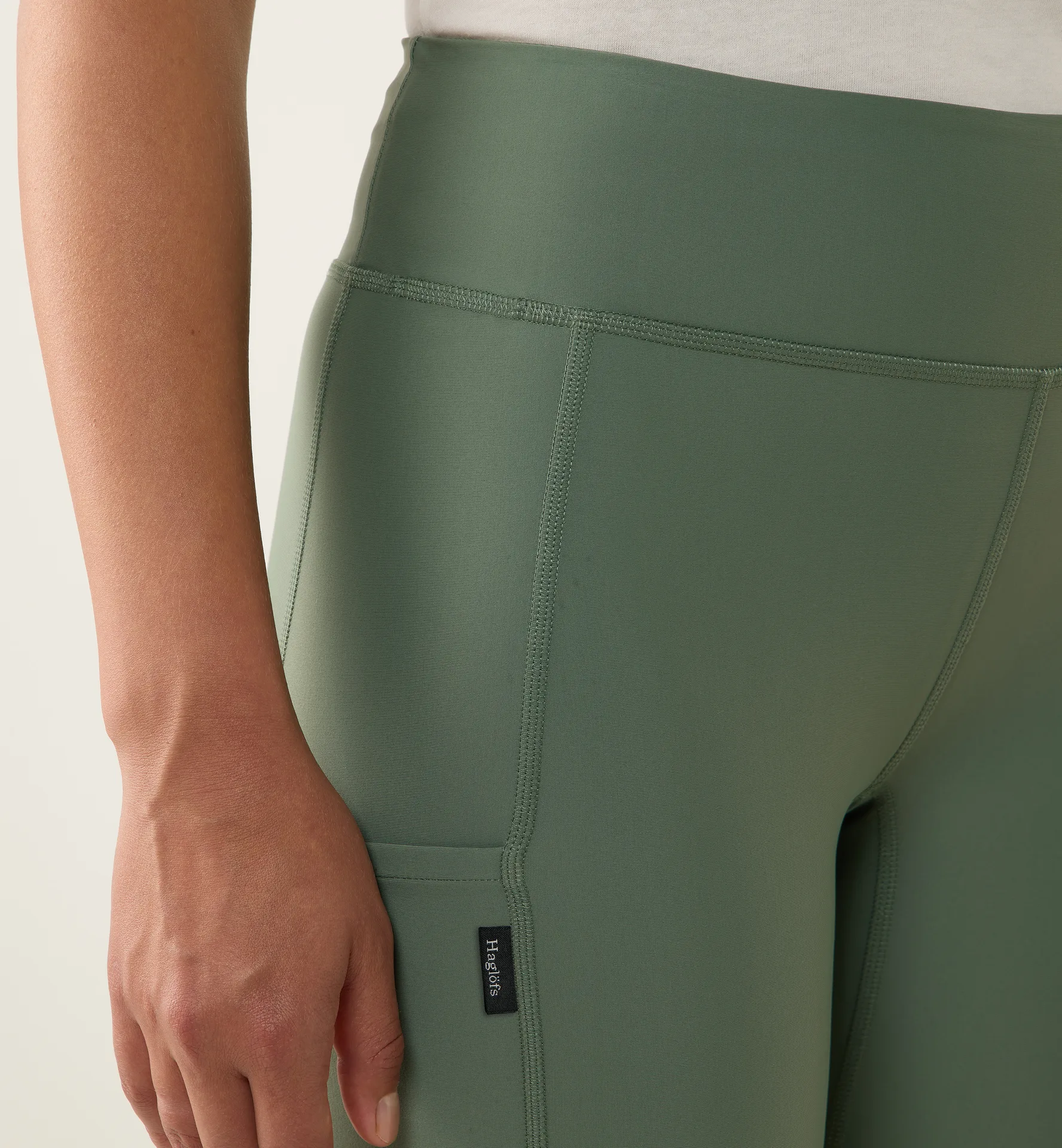 Ridge Short Tights Women Chlorophyll Green
