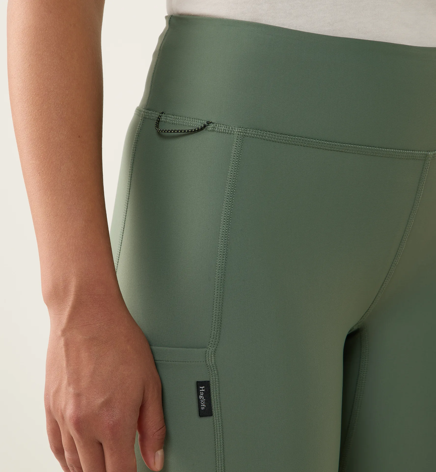 Ridge Short Tights Women Chlorophyll Green