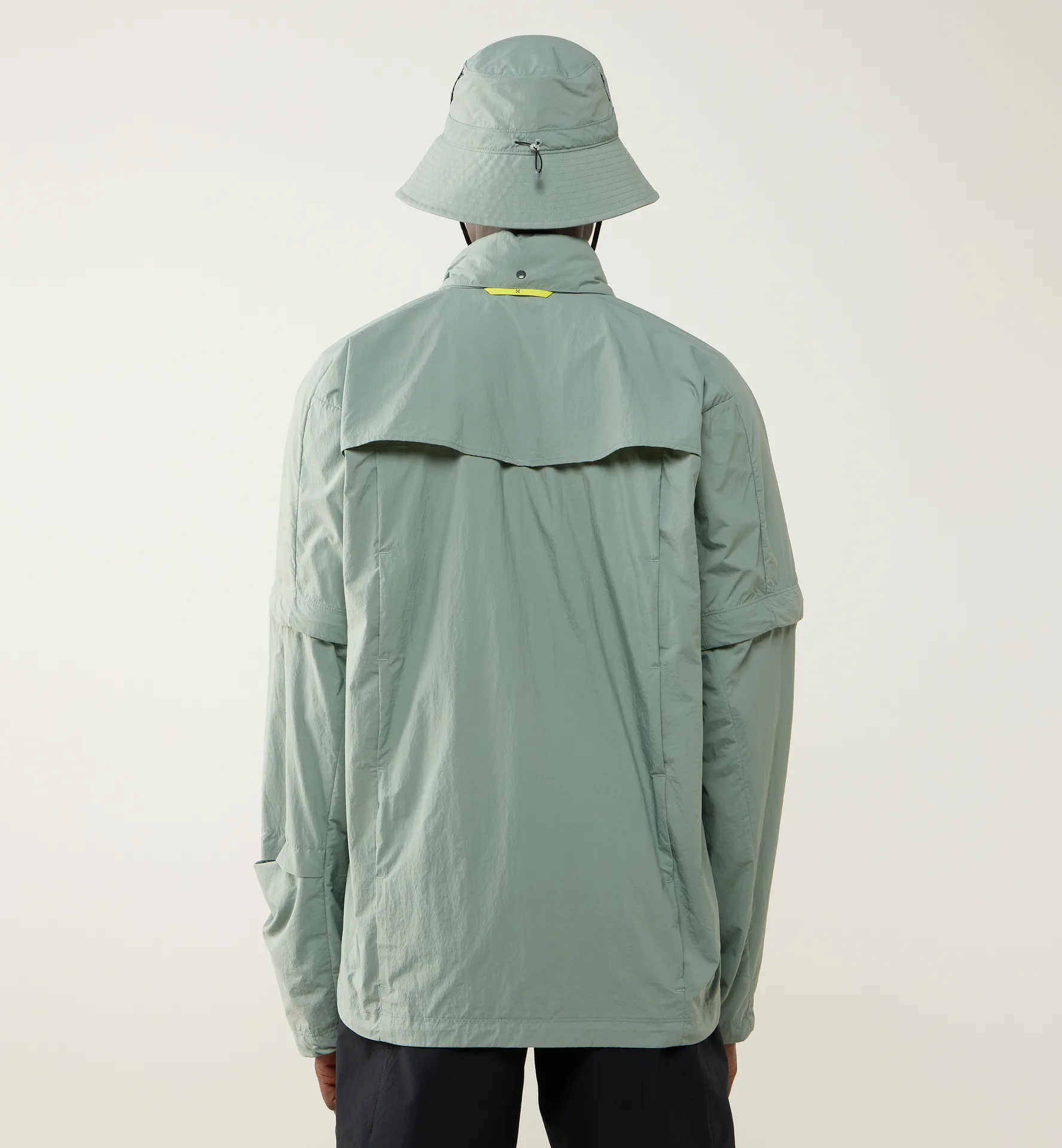 Solis Zip Off Jacket Men Dew Green