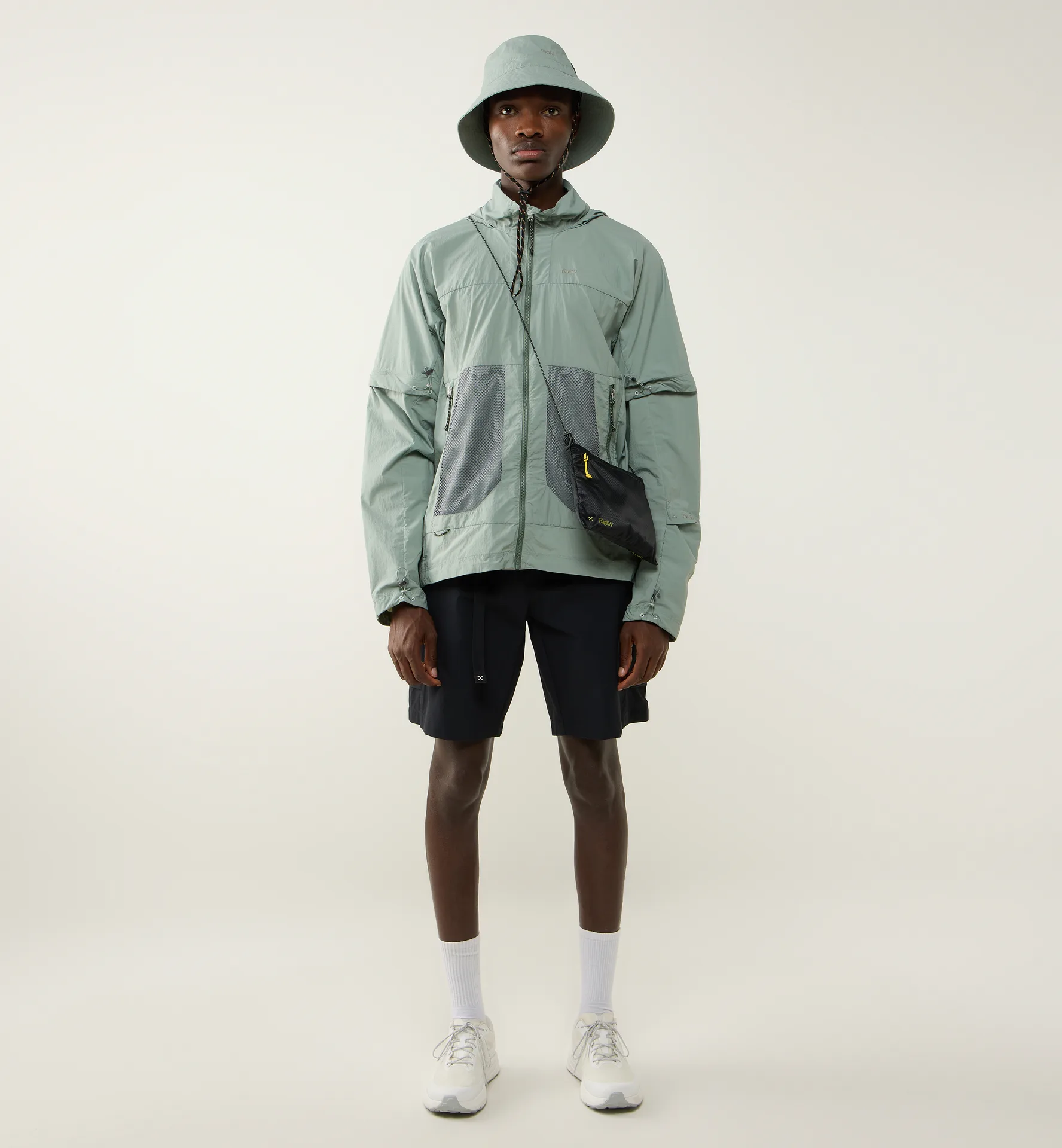 Solis Zip Off Jacket Men Dew Green