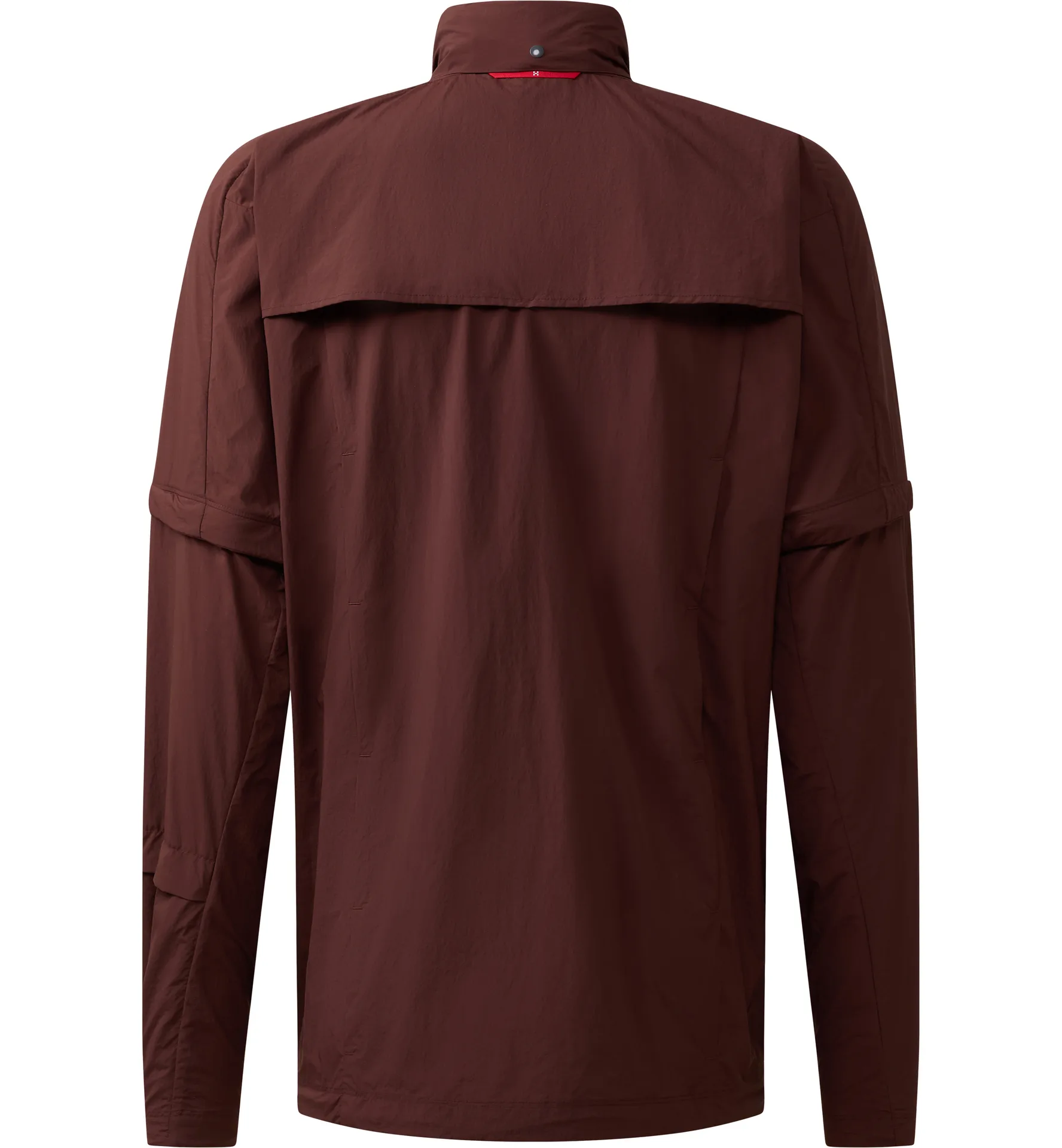 Solis Zip Off Jacket Men Maroon Trail