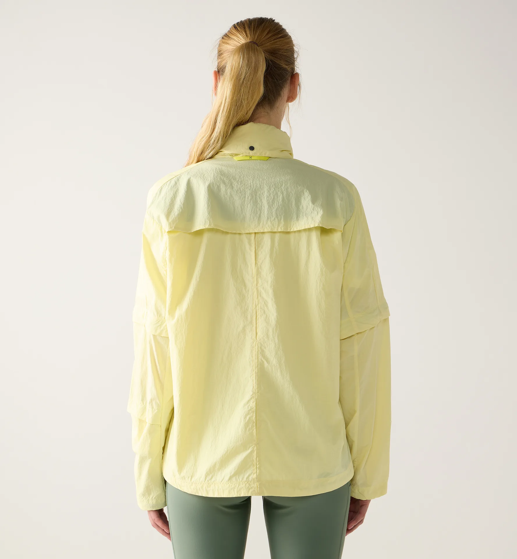 Solis Zip Off Jacket Women Yellow Rise