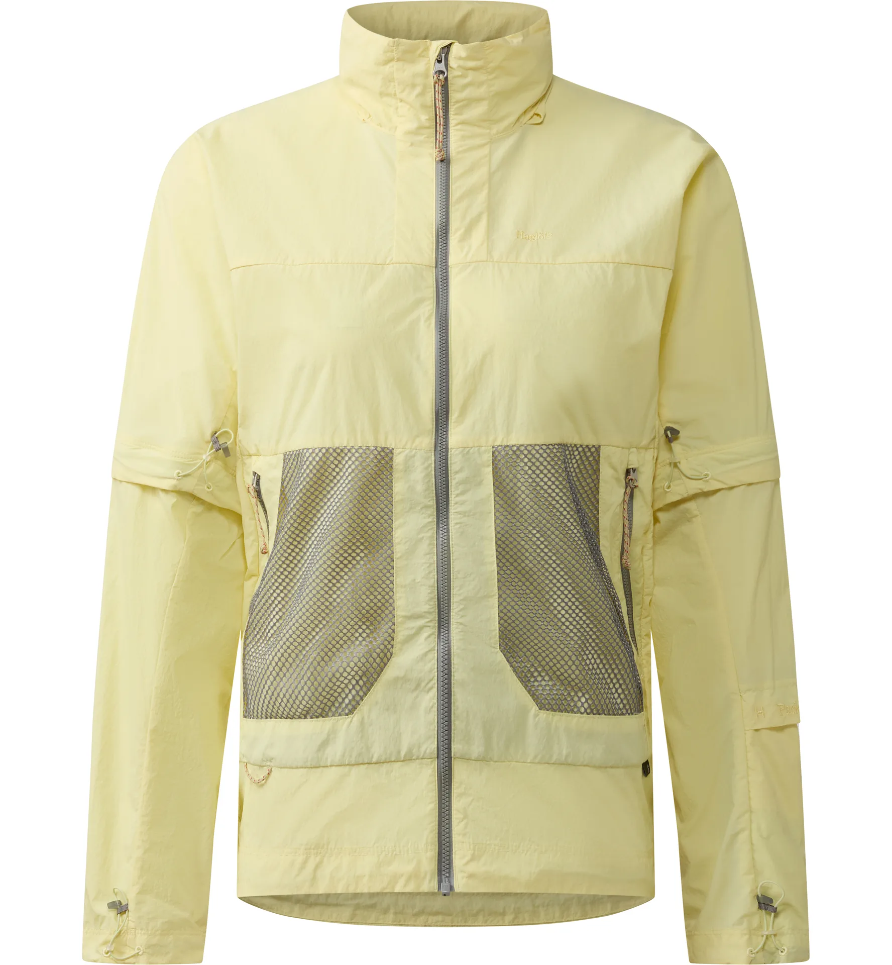 Solis Zip Off Jacket Women Yellow Rise