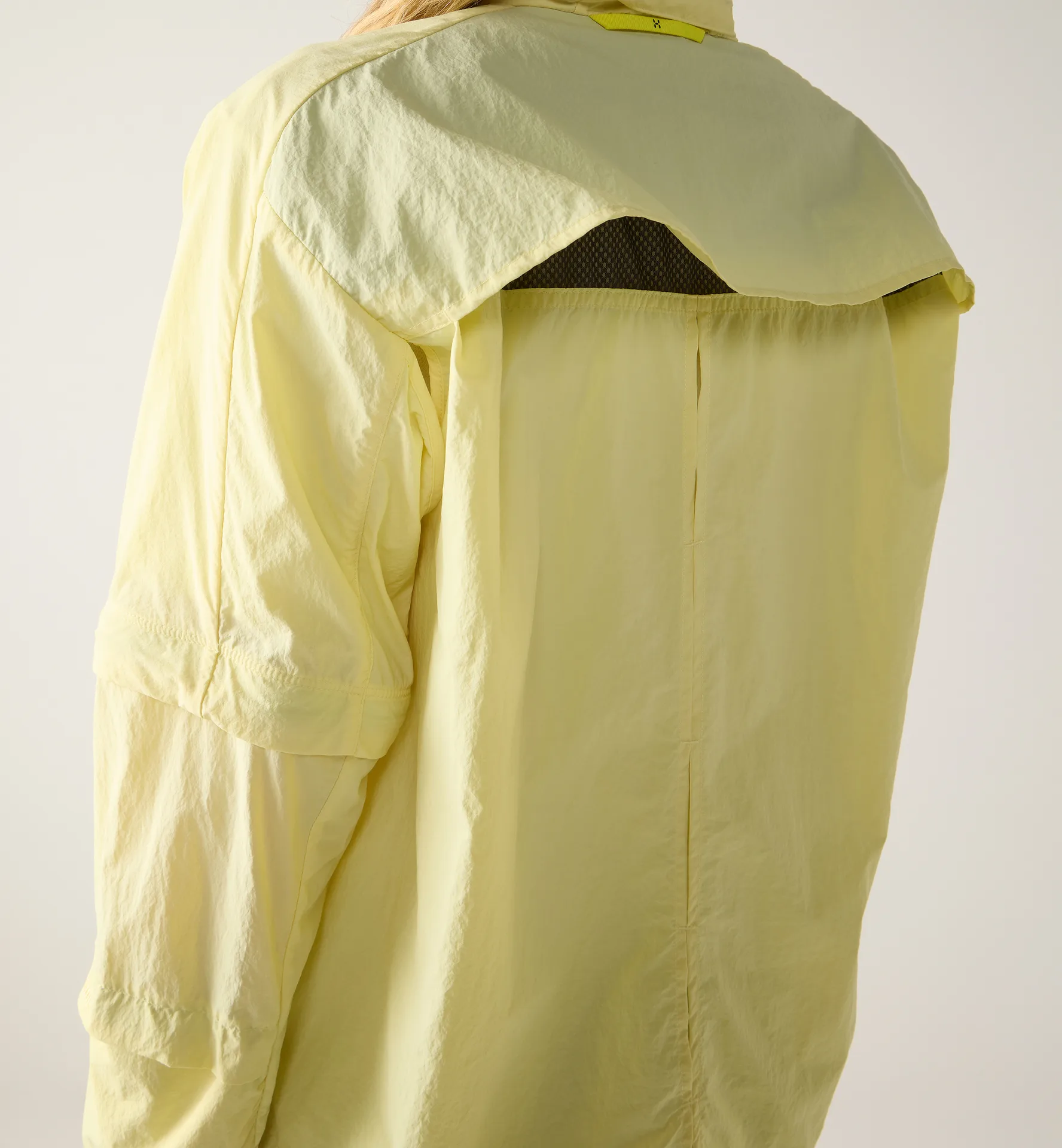 Solis Zip Off Jacket Women Yellow Rise