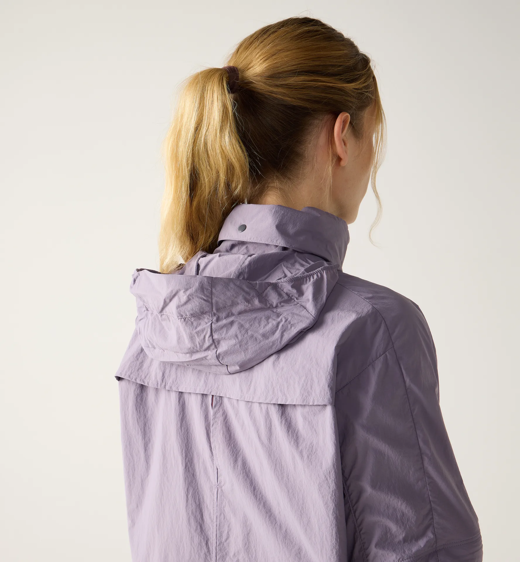 Solis Zip Off Jacket Women Purple Fog