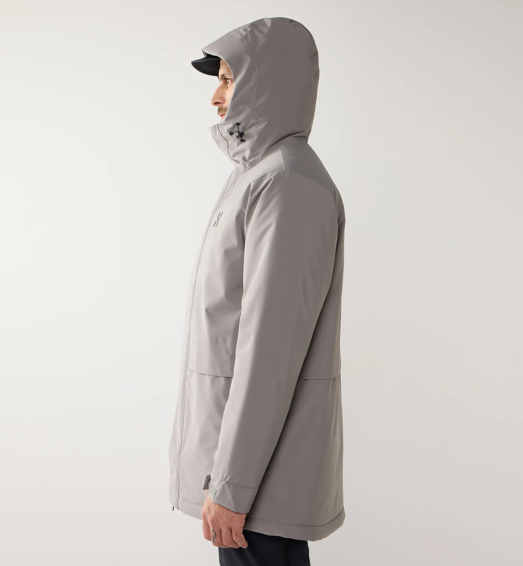 Salix Proof Mimic II Parka Men Stone Brick