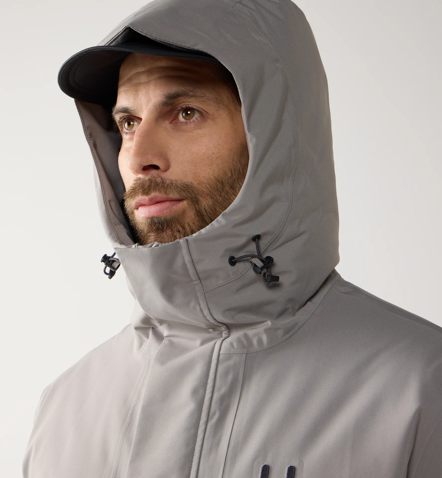 Salix Proof Mimic II Parka Men Stone Brick