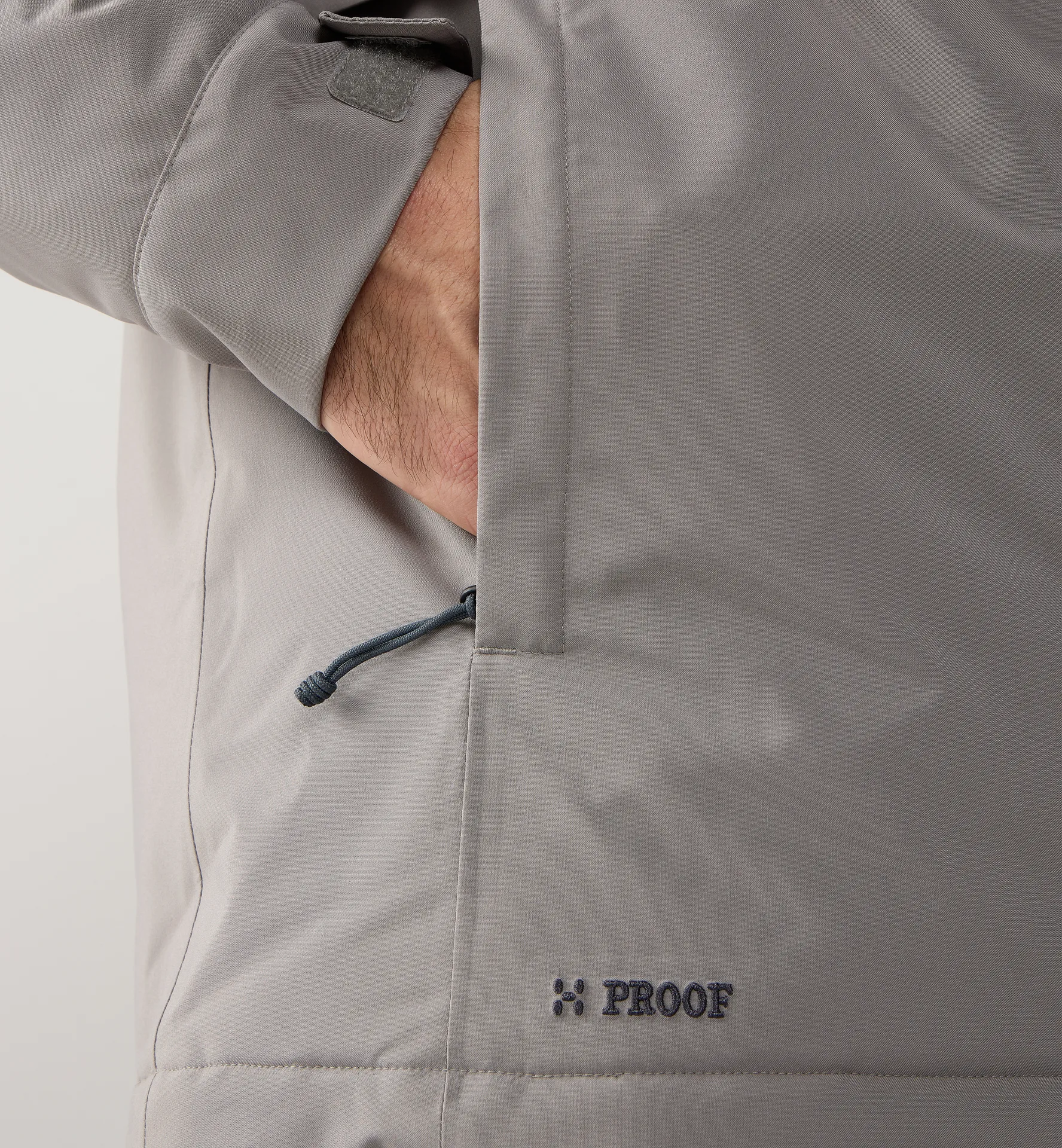 Salix Proof Mimic II Parka Men Stone Brick