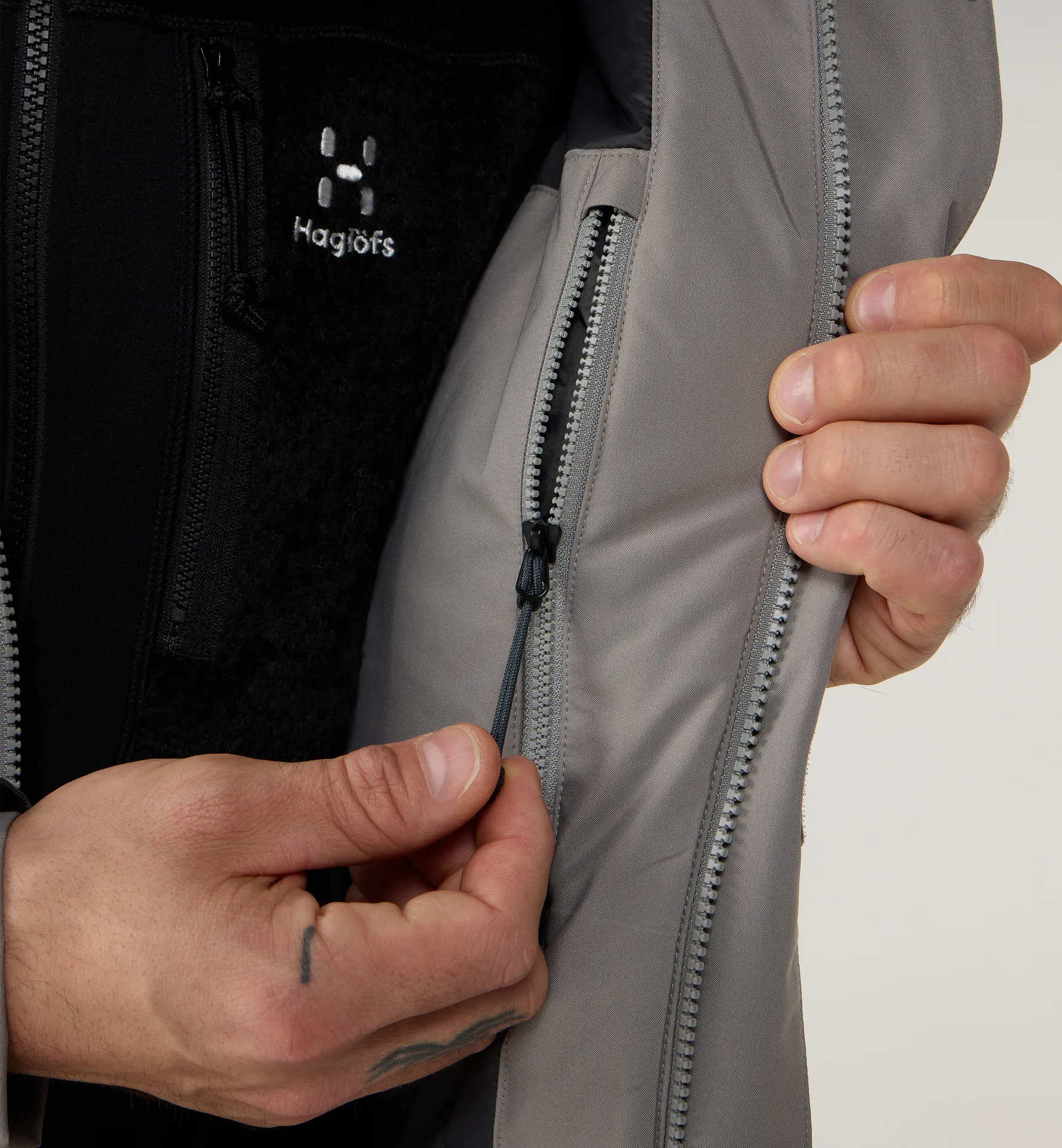 Salix Proof Mimic II Parka Men | Stone Brick | Lifestyle