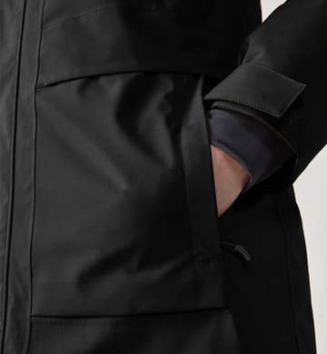 Salix Proof Mimic II Parka Women True Black