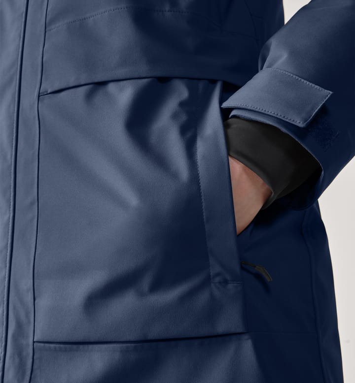 Salix Proof Mimic II Parka Women Tarn Blue Salix Proof Mimic II Parka Women Tarn Blue