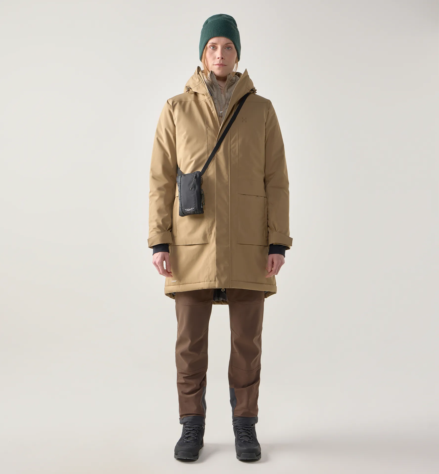 Salix Proof Mimic II Parka Women Oak Brown