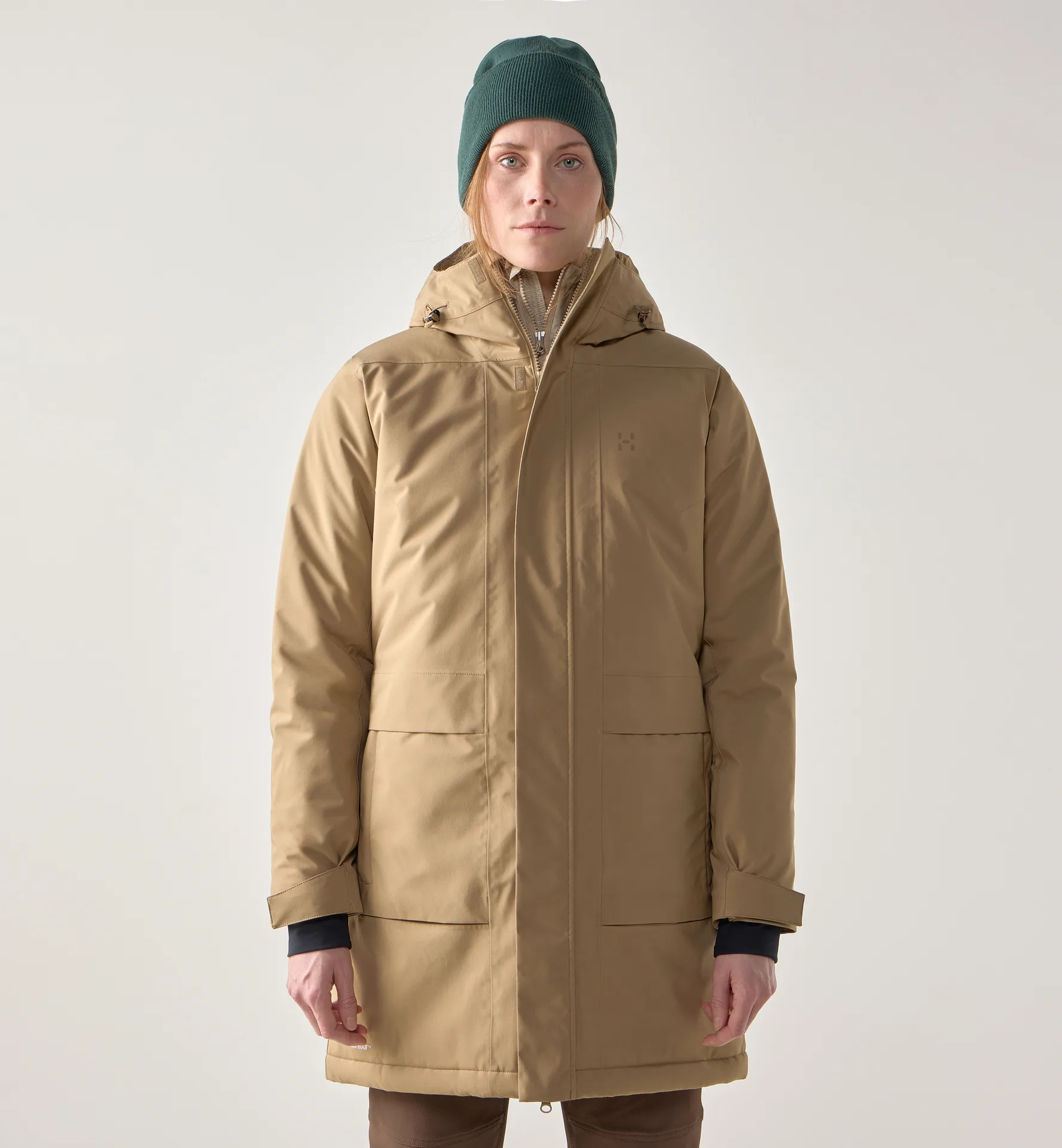 Salix Proof Mimic II Parka Women Oak Brown