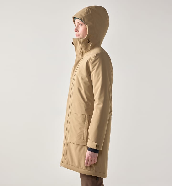 Salix Proof Mimic II Parka Women Oak Brown Salix Proof Mimic II Parka Women Oak Brown