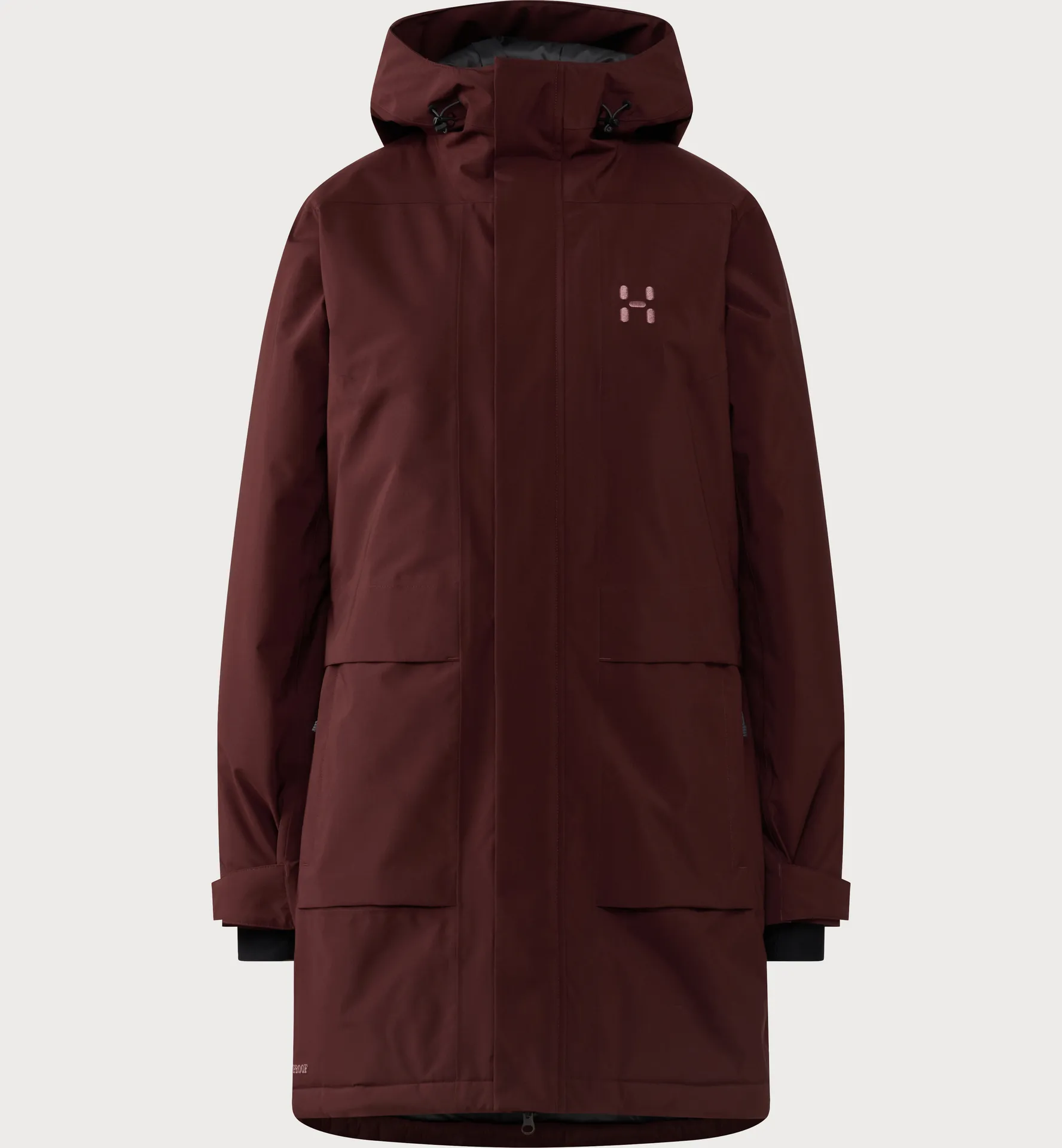 Salix Proof Mimic II Parka Women Maroon Trail