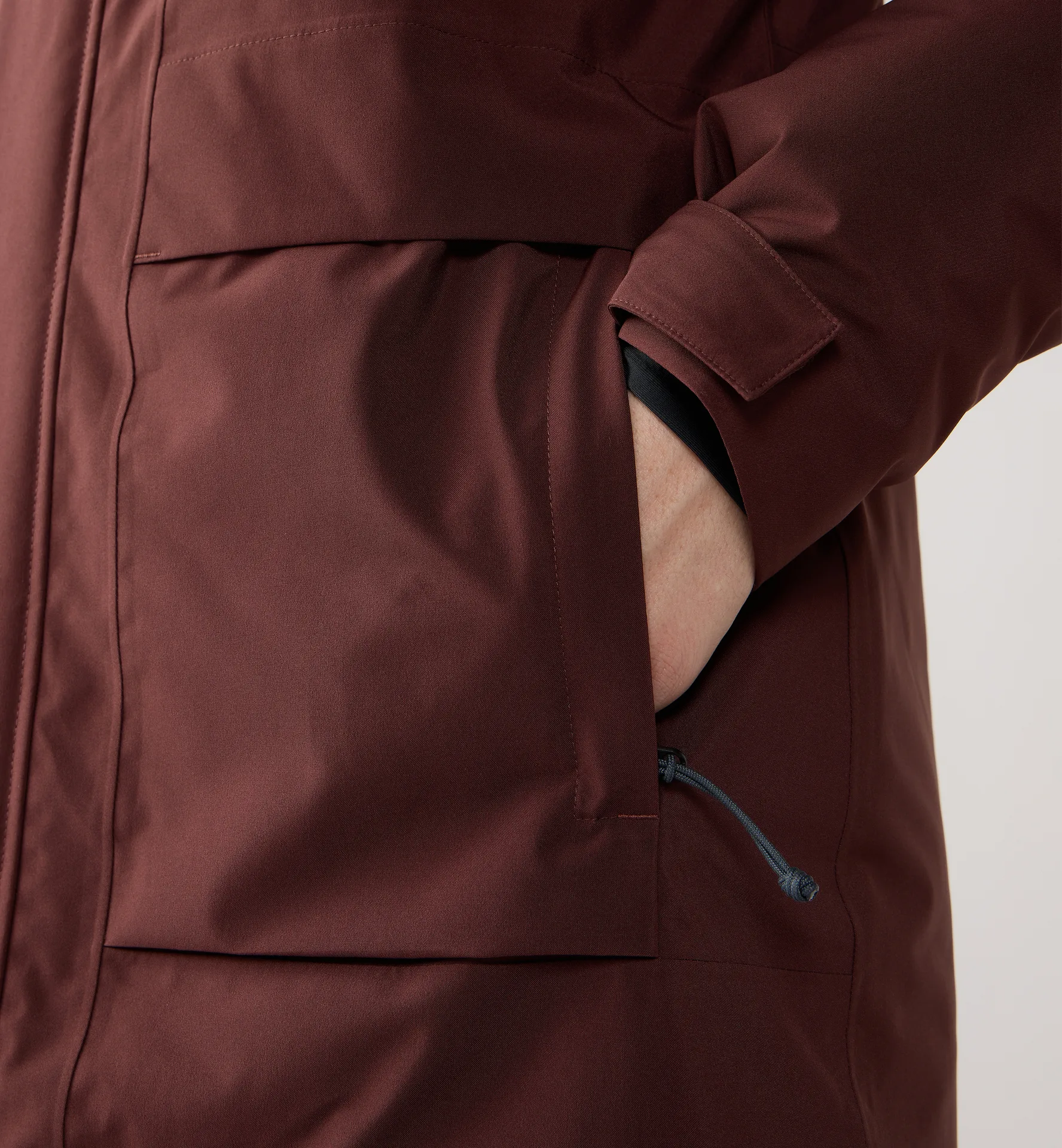 Salix Proof Mimic II Parka Women Maroon Trail