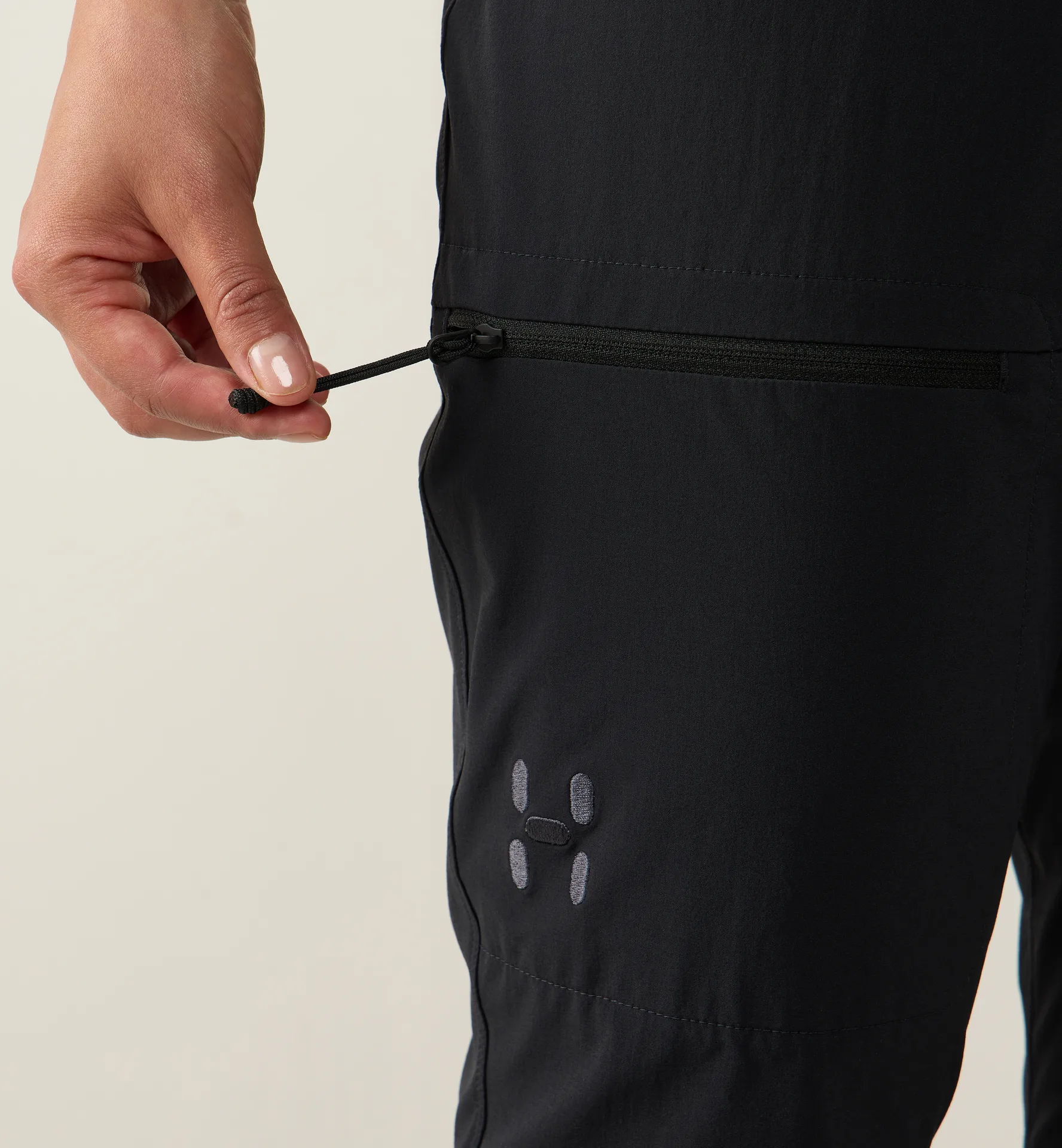 ROC Lite Slim II Pant Women True Black