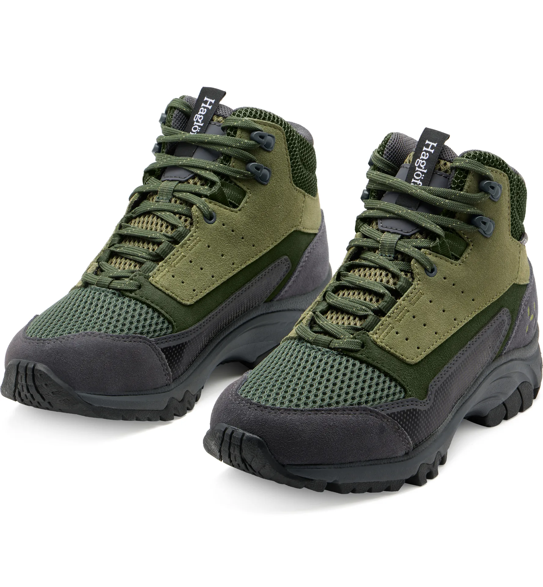 Haglöfs Rosson Proof Mid Women Magnetite/Olive Green