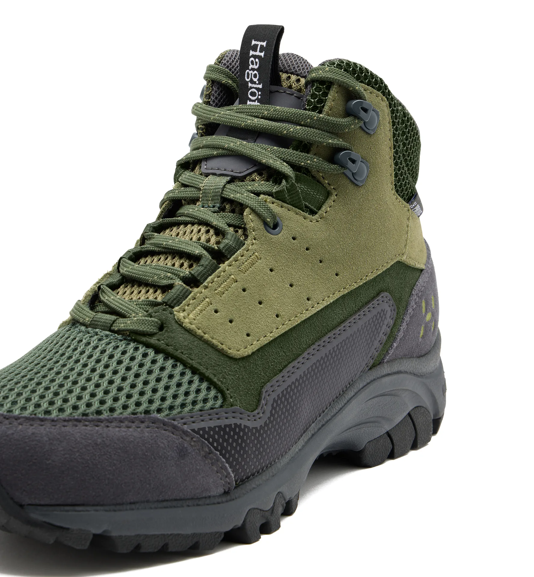 Haglöfs Rosson Proof Mid Women Magnetite/Olive Green