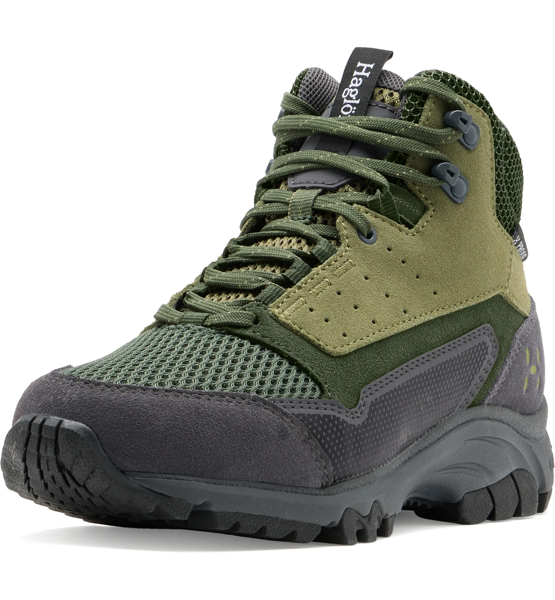 Haglöfs Rosson Proof Mid Women Magnetite/Olive Green