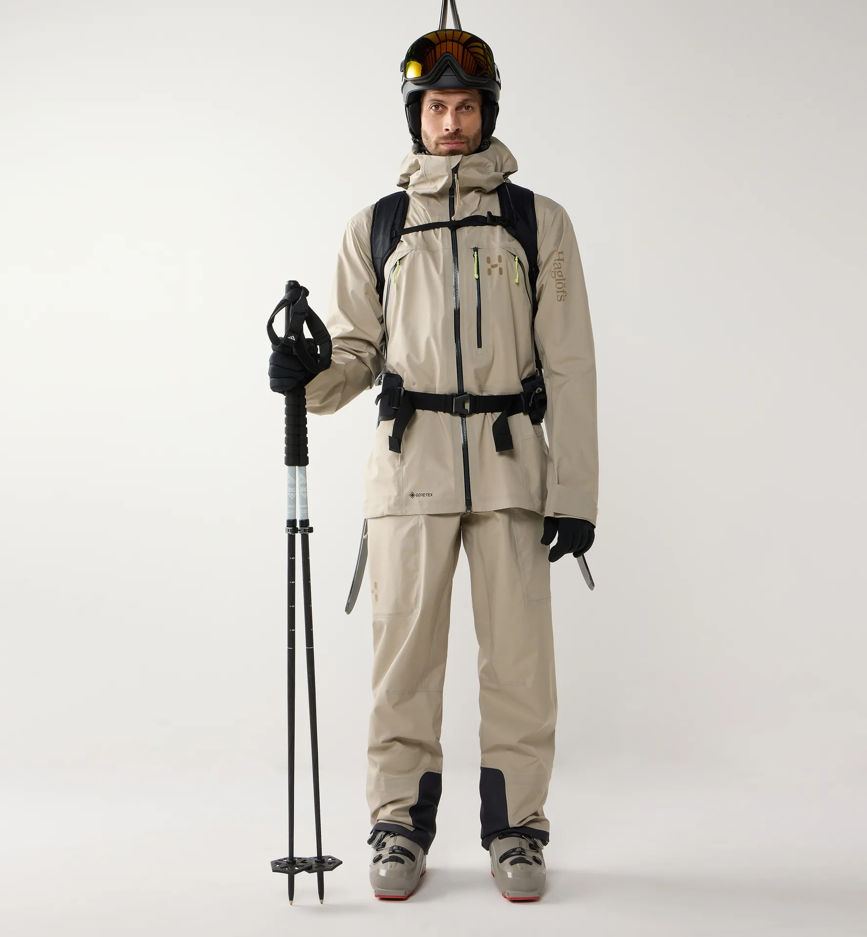 Nallo Touring GTX Jacket Men Chalk Beige