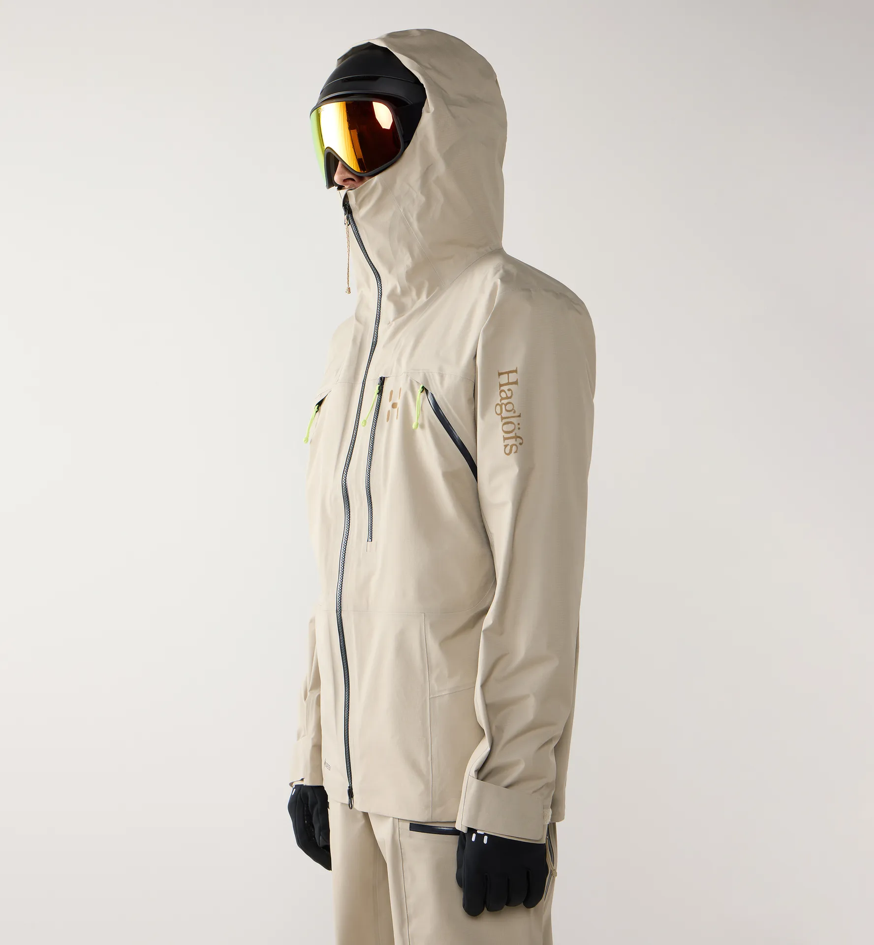 Nallo Touring GTX Jacket Men Chalk Beige