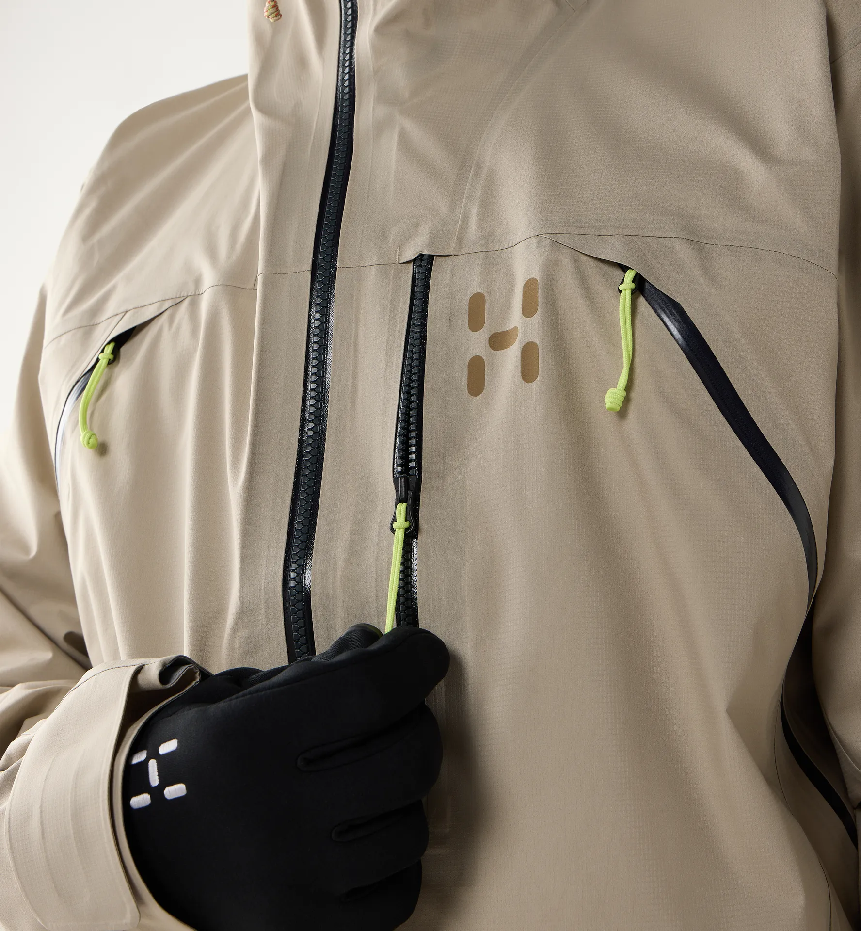 Nallo Touring GTX Jacket Men Chalk Beige