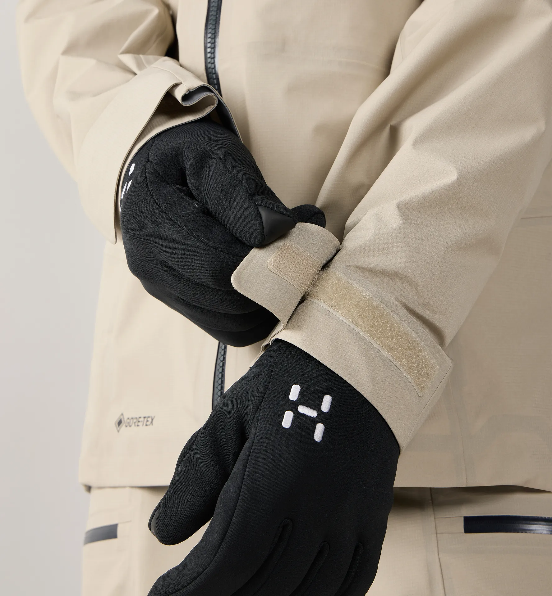 Nallo Touring GTX Jacket Men Chalk Beige