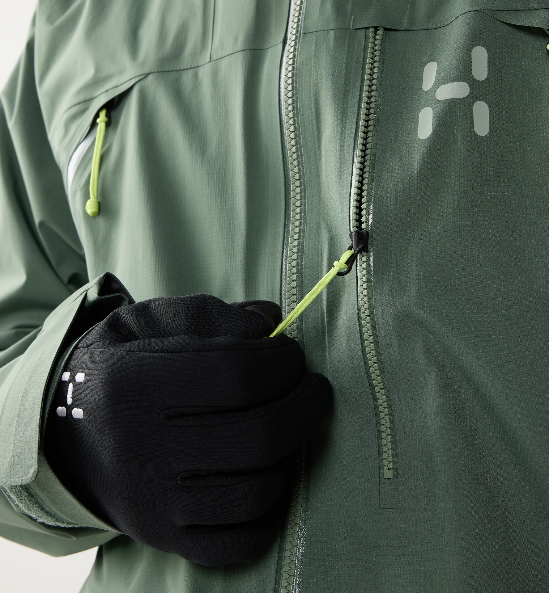 Nallo Touring GTX Jacket Men Chlorophyll Green