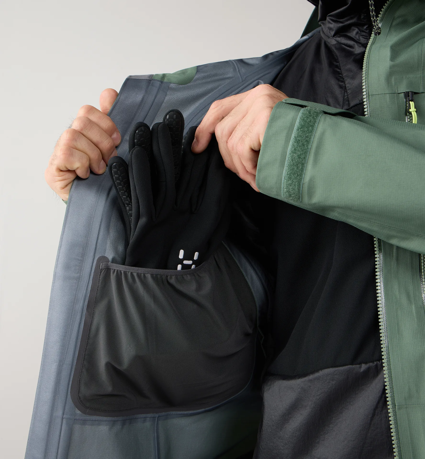 Nallo Touring GTX Jacket Men Chlorophyll Green