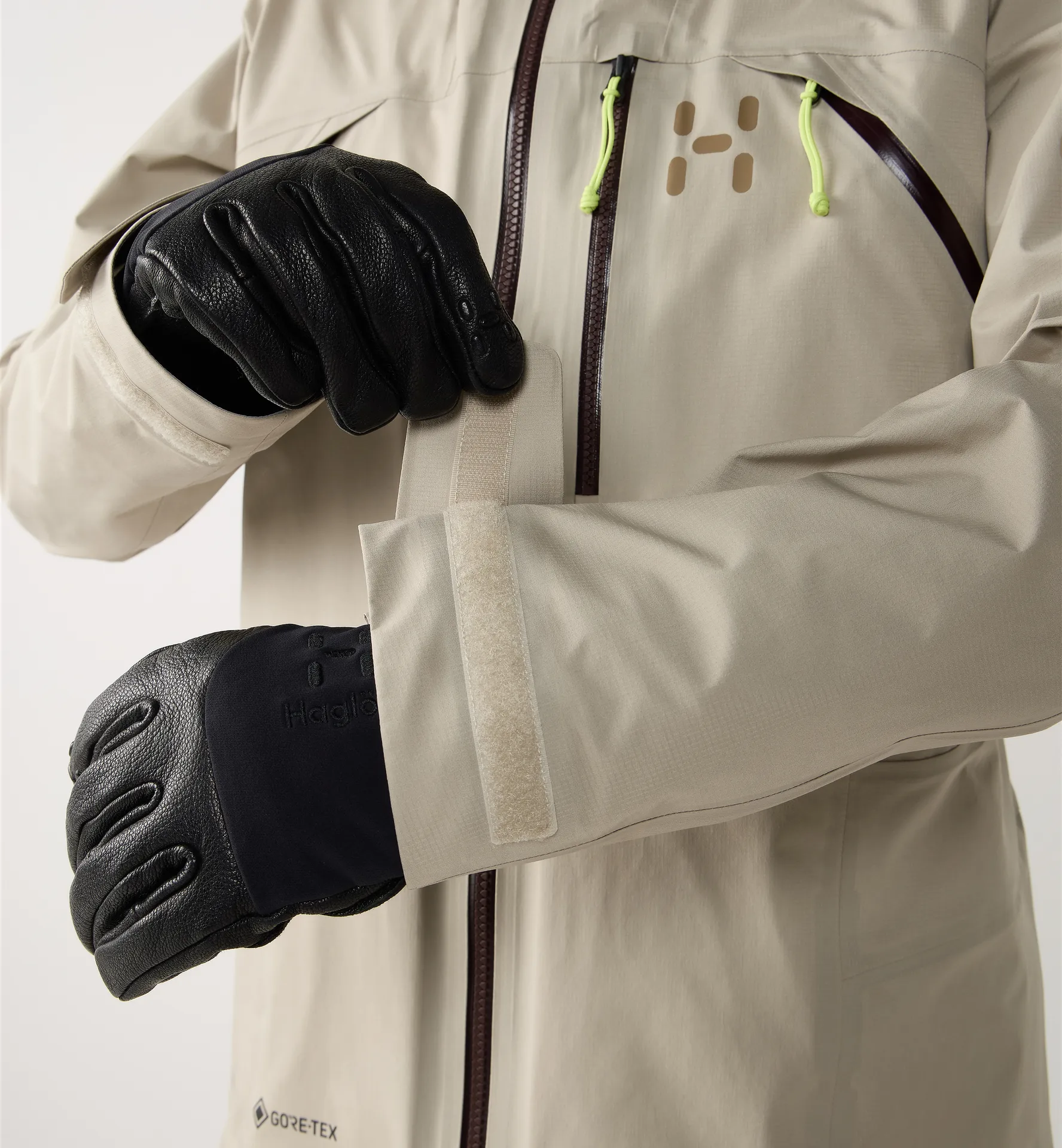 Nallo Touring GTX Jacket Women Chalk Beige