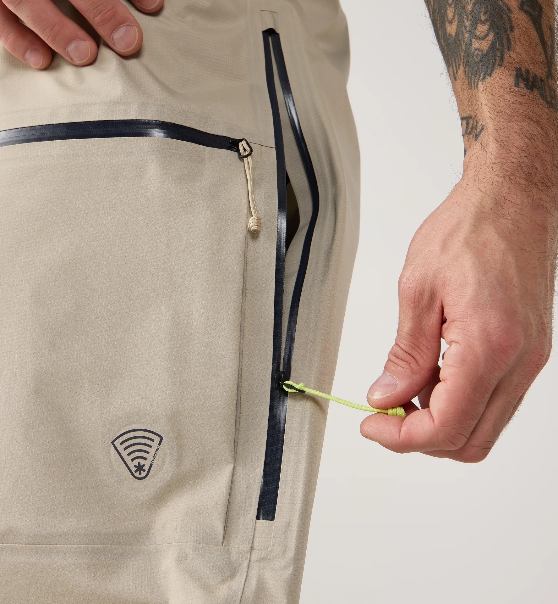 Nallo Touring GTX Pant Men Chalk Beige
