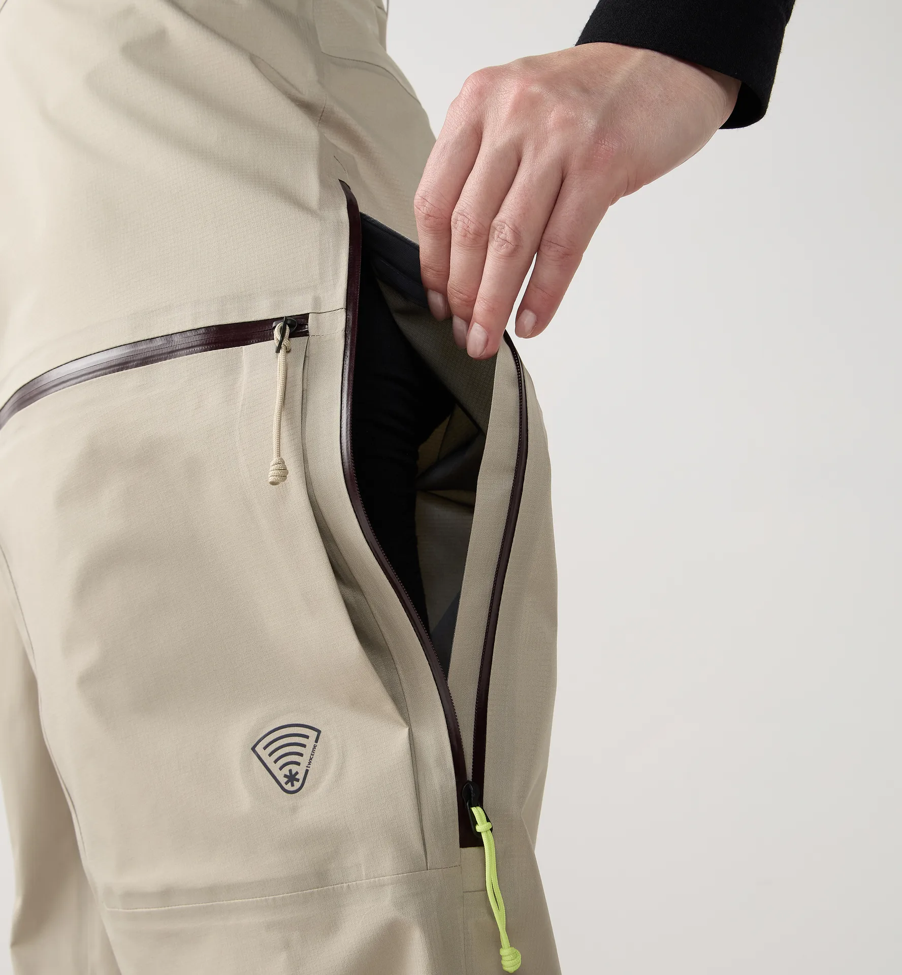 Nallo Touring GTX Pant Women Chalk Beige