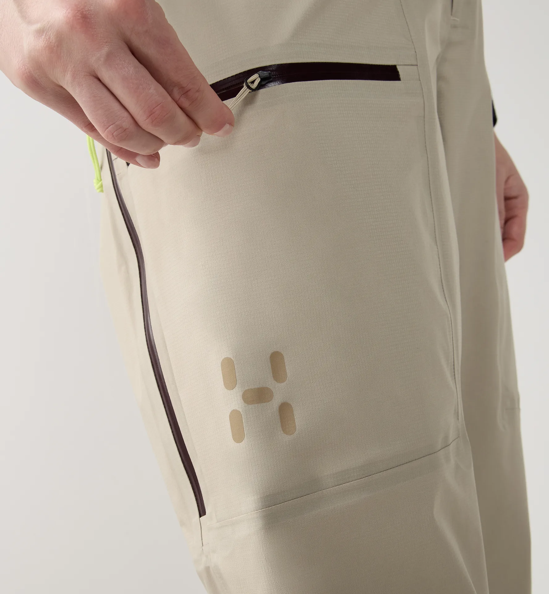 Nallo Touring GTX Pant Women Chalk Beige