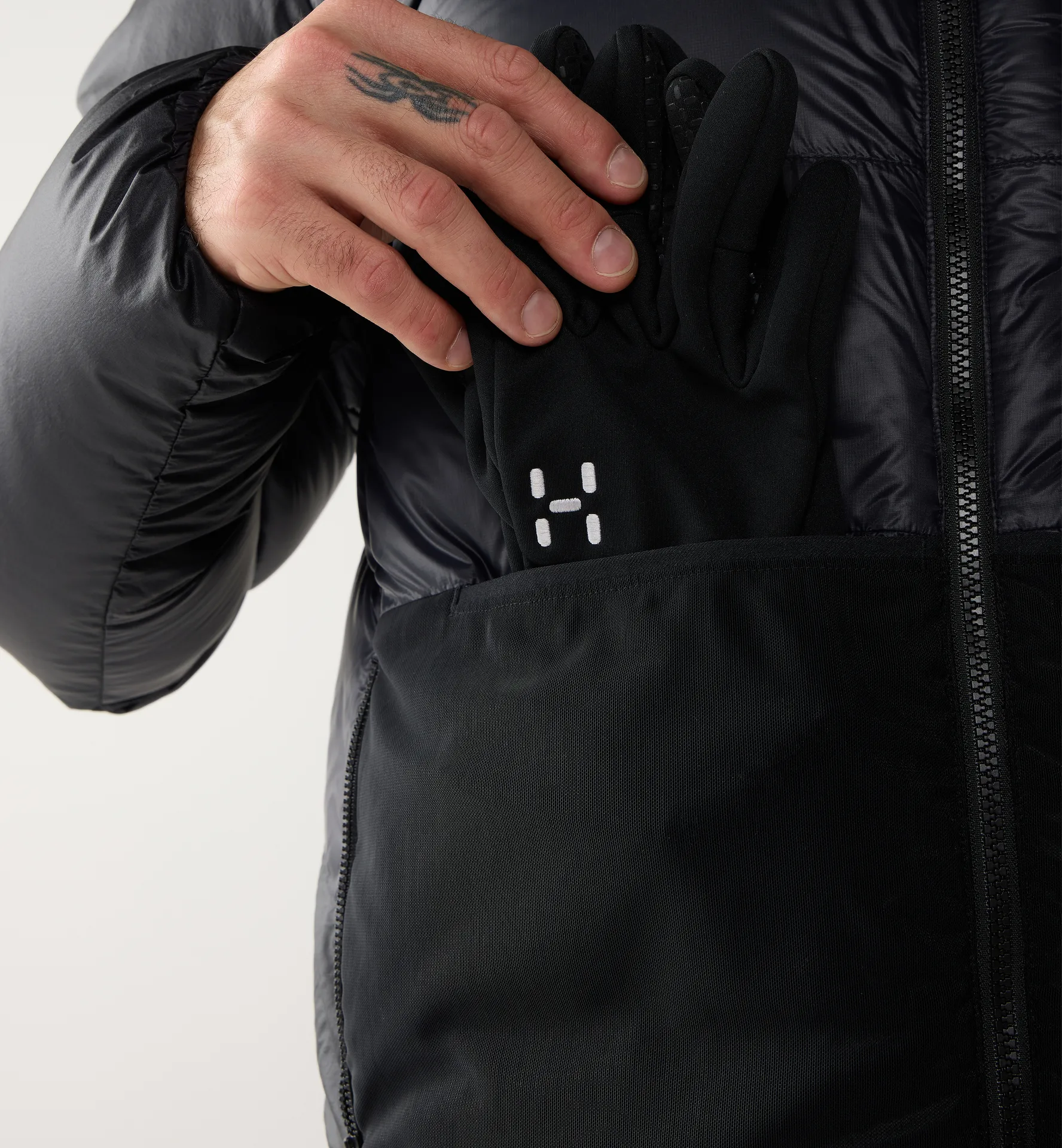 Nallo Touring Down Hood Men True Black
