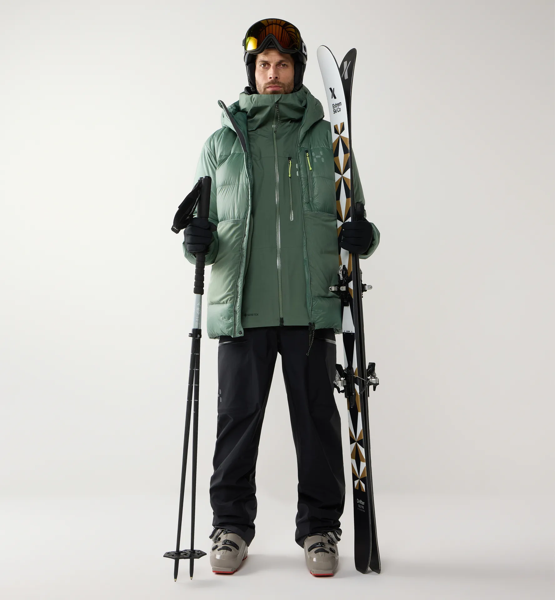 Nallo Touring Down Hood Men Chlorophyll Green