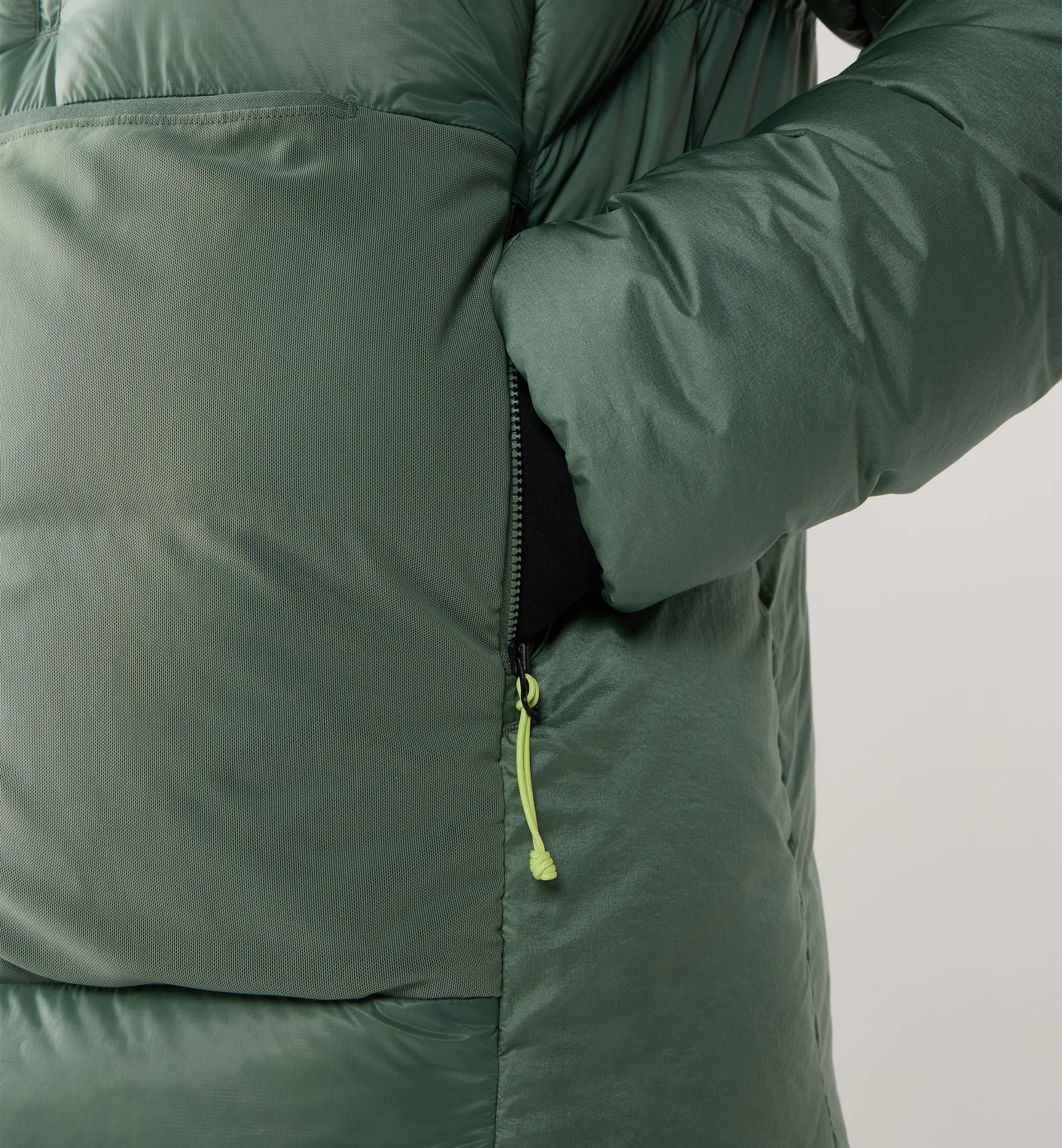 Nallo Touring Down Hood Men Chlorophyll Green