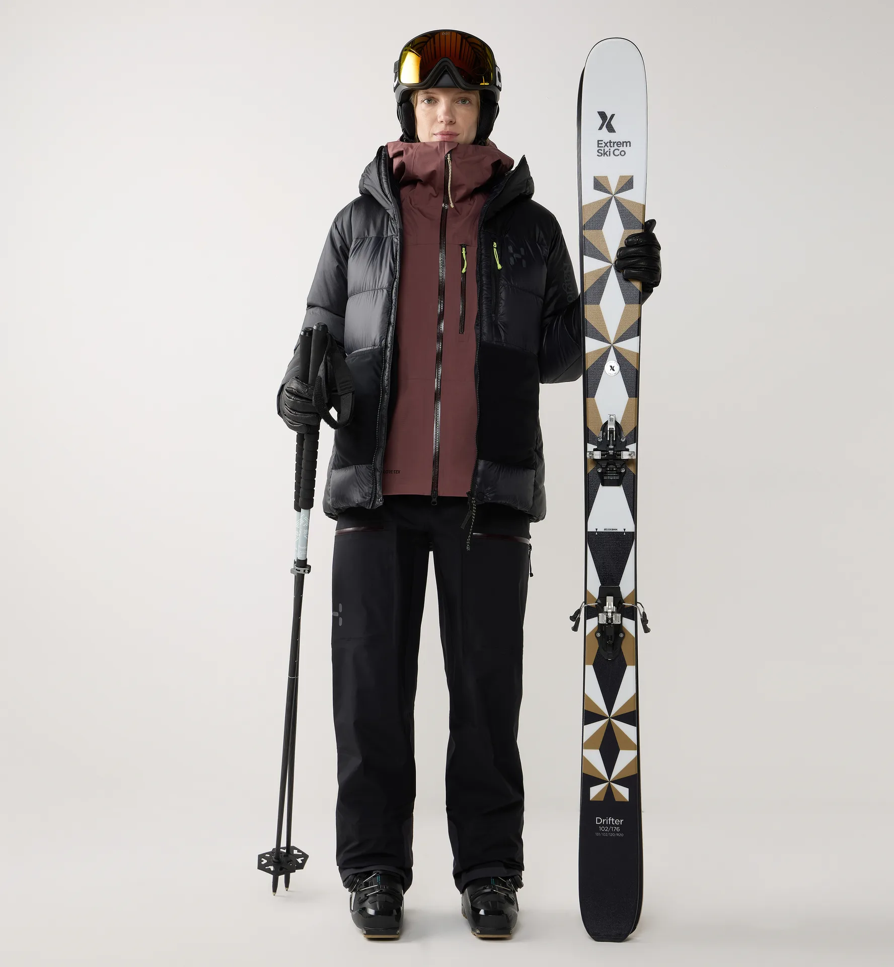 Nallo Touring Down Hood Women True Black