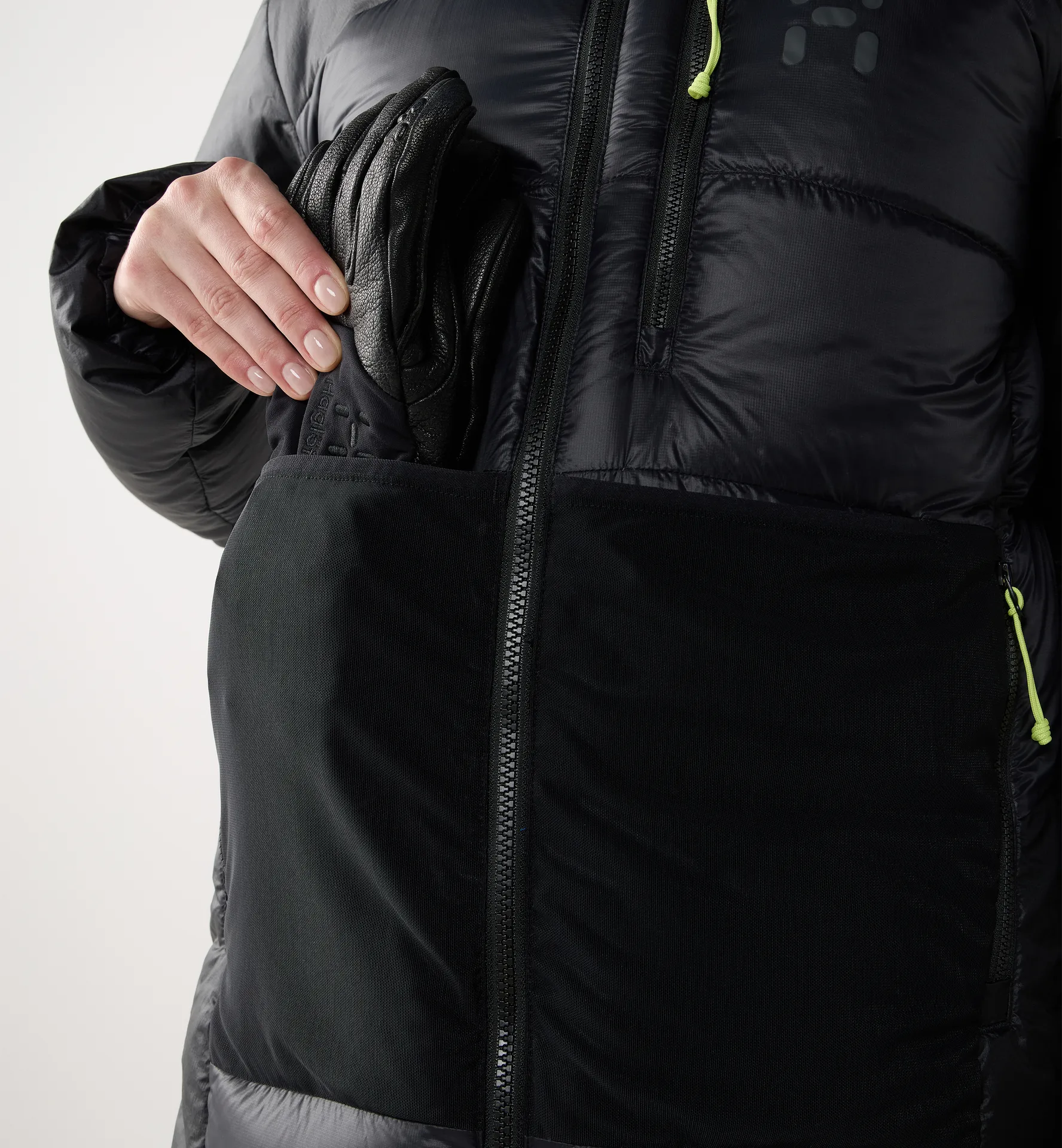 Nallo Touring Down Hood Women True Black