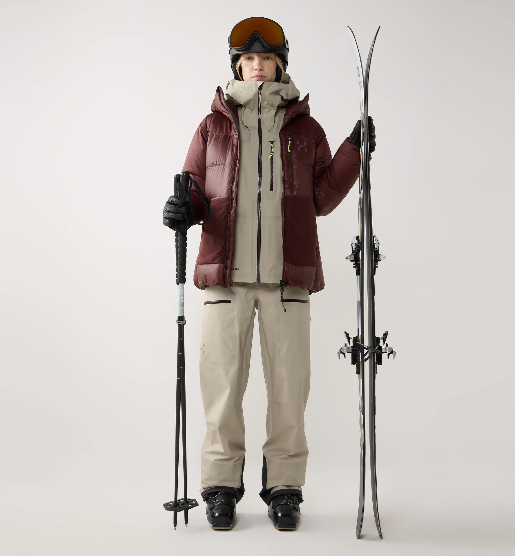 Nallo Touring Down Hood Women Maroon Trail