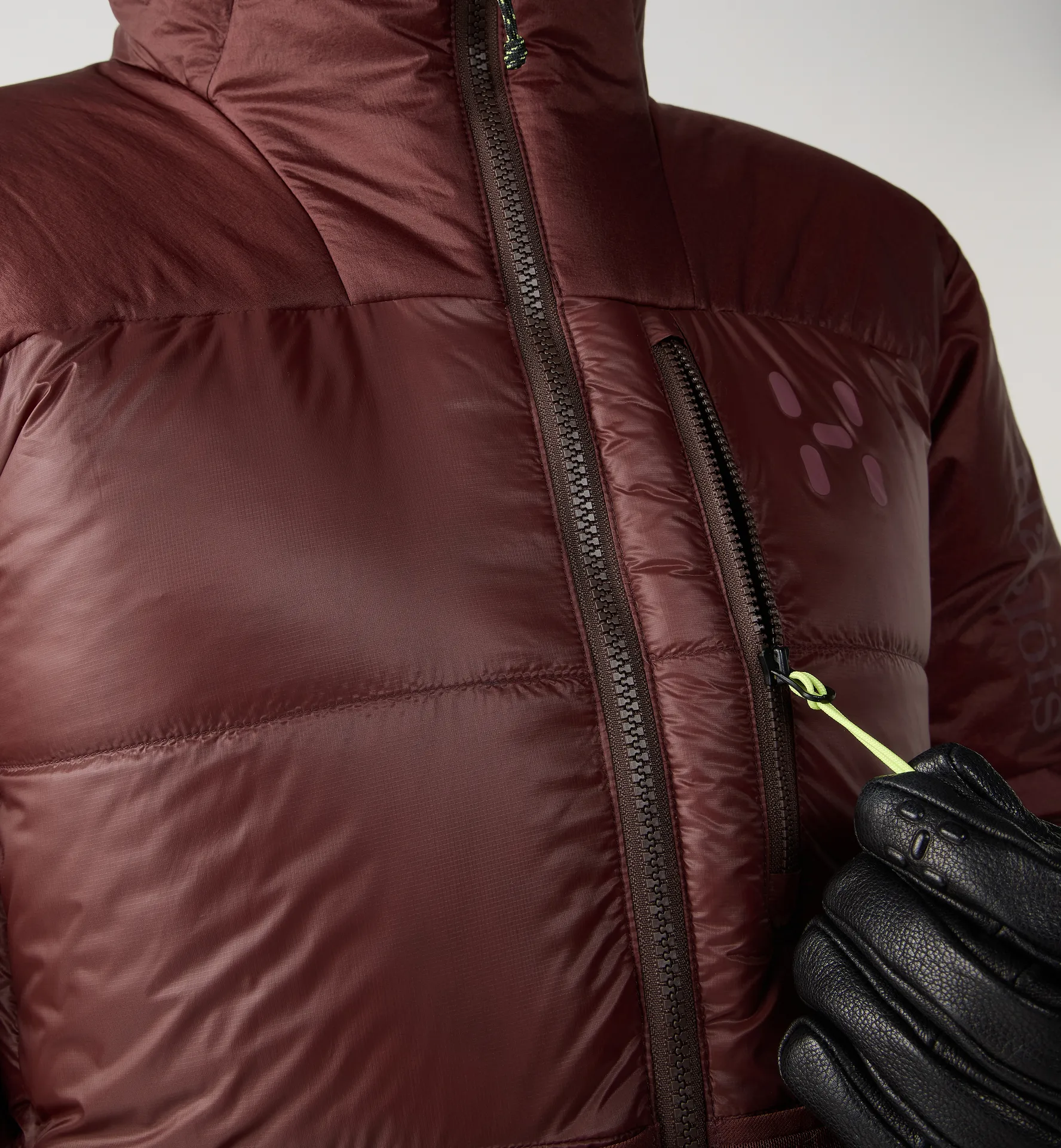 Nallo Touring Down Hood Women Maroon Trail
