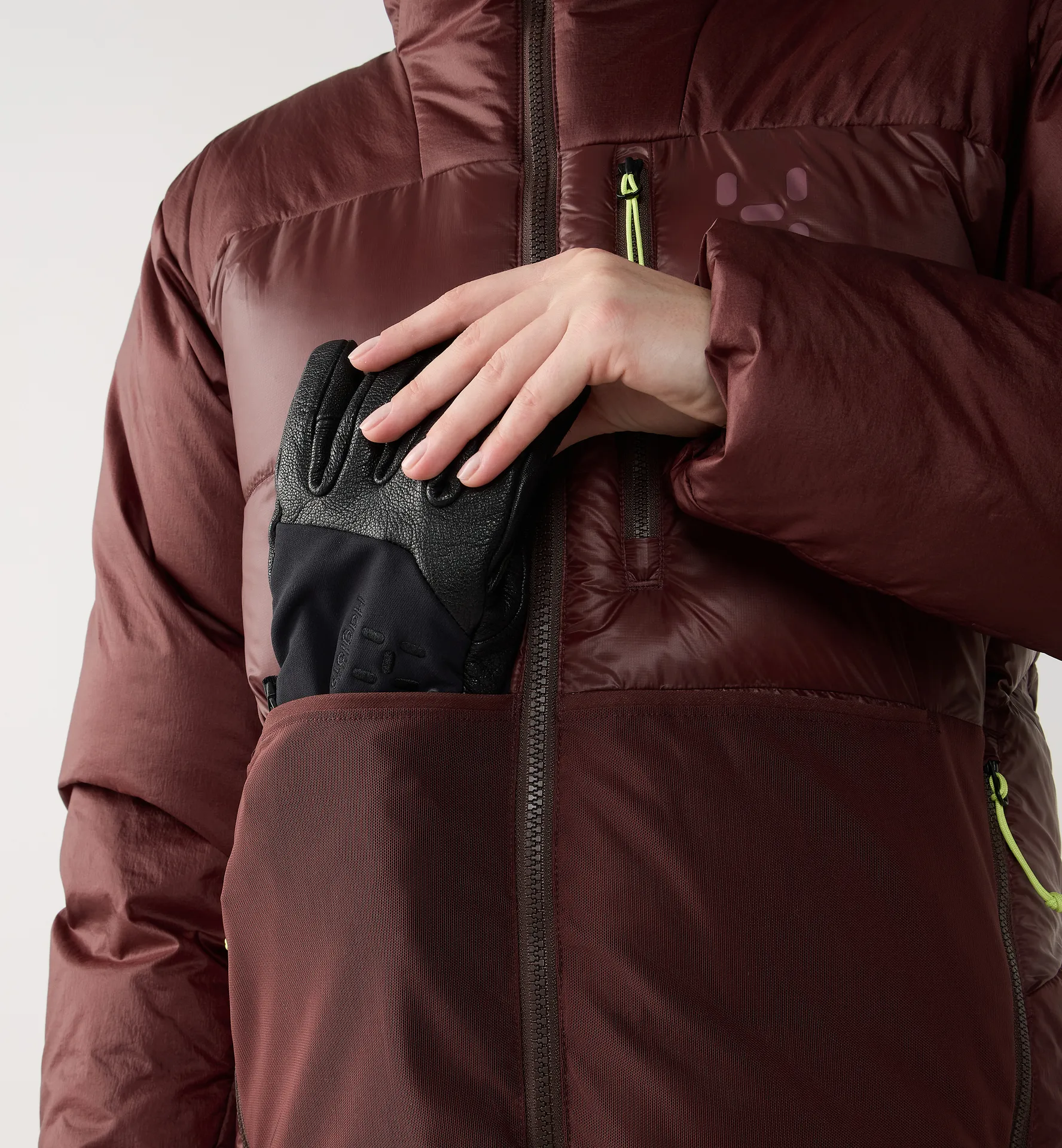 Nallo Touring Down Hood Women Maroon Trail