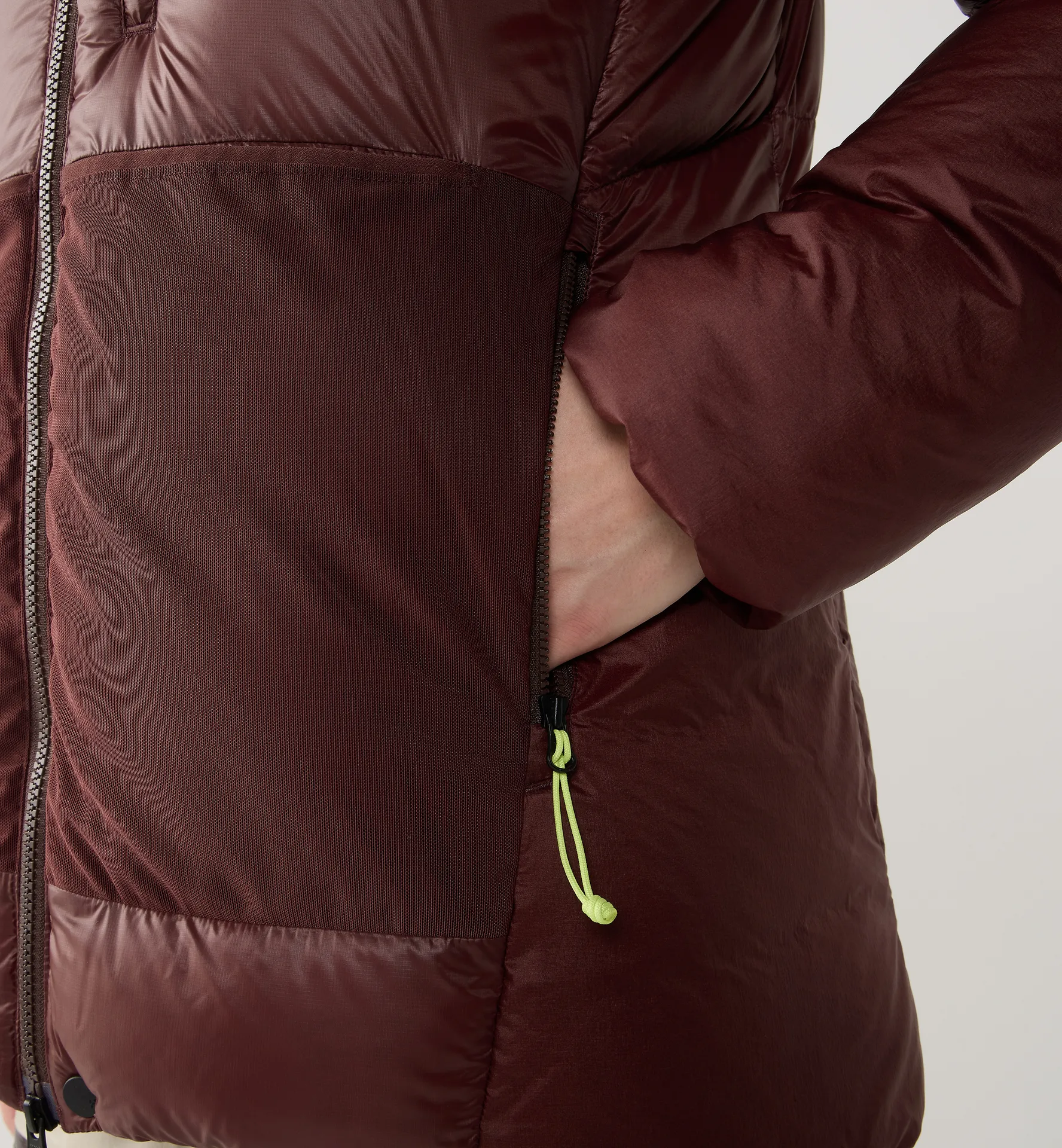 Nallo Touring Down Hood Women Maroon Trail
