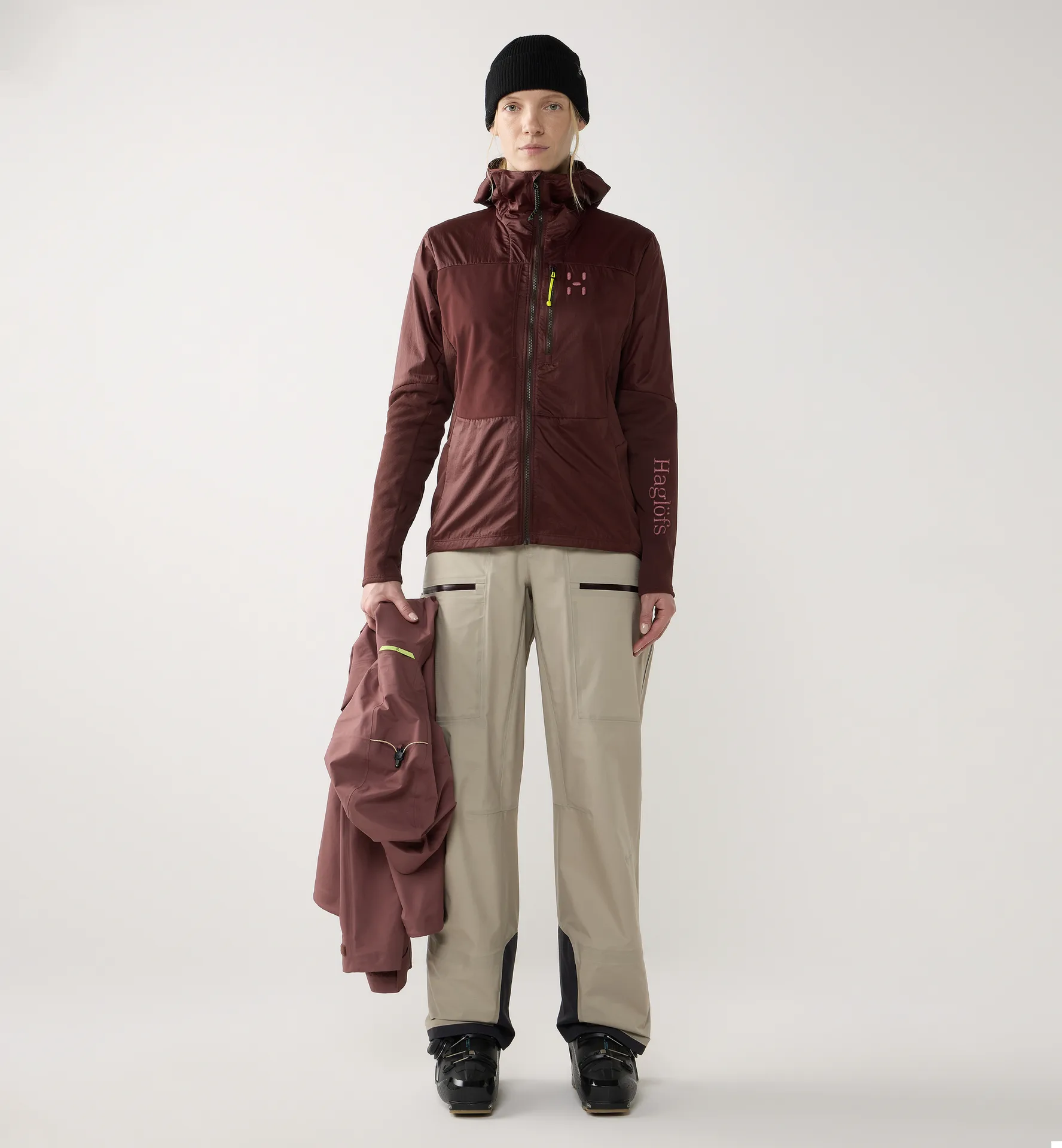 Nallo Touring Hybrid Mid Women Maroon Trail