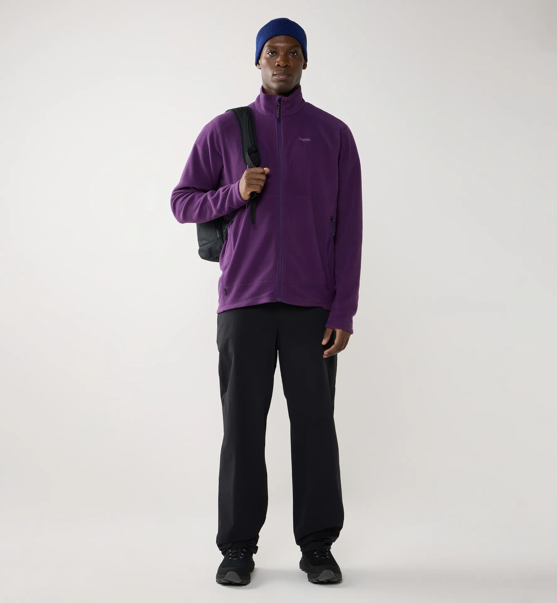 Buteo Mid II Jacket Men Purple Night