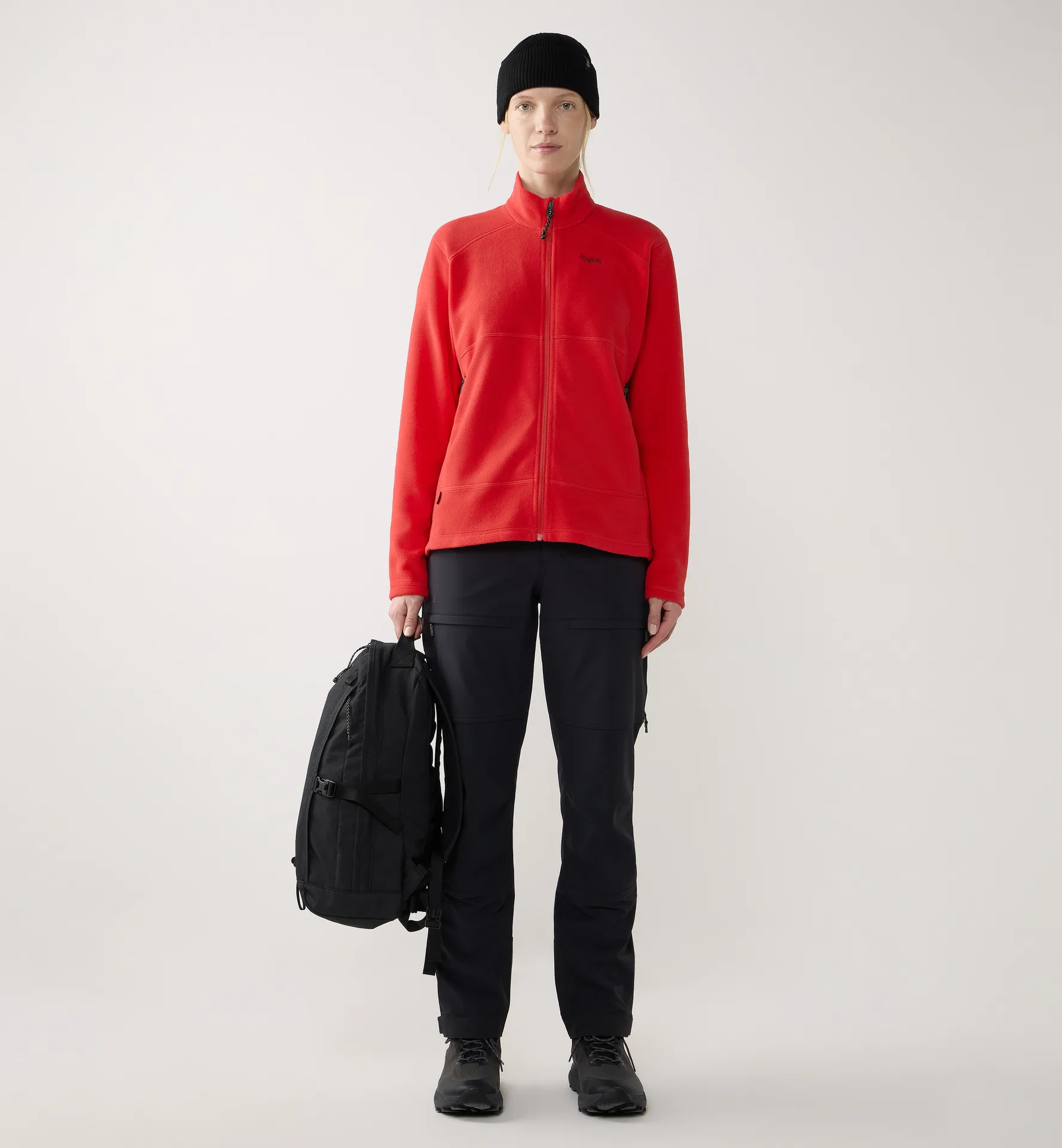 Buteo Mid II Jacket Women Bright red