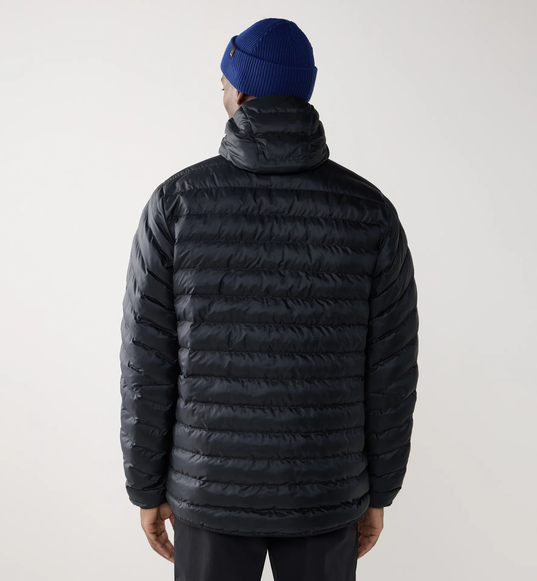 Särna Mimic II Hood Men True Black