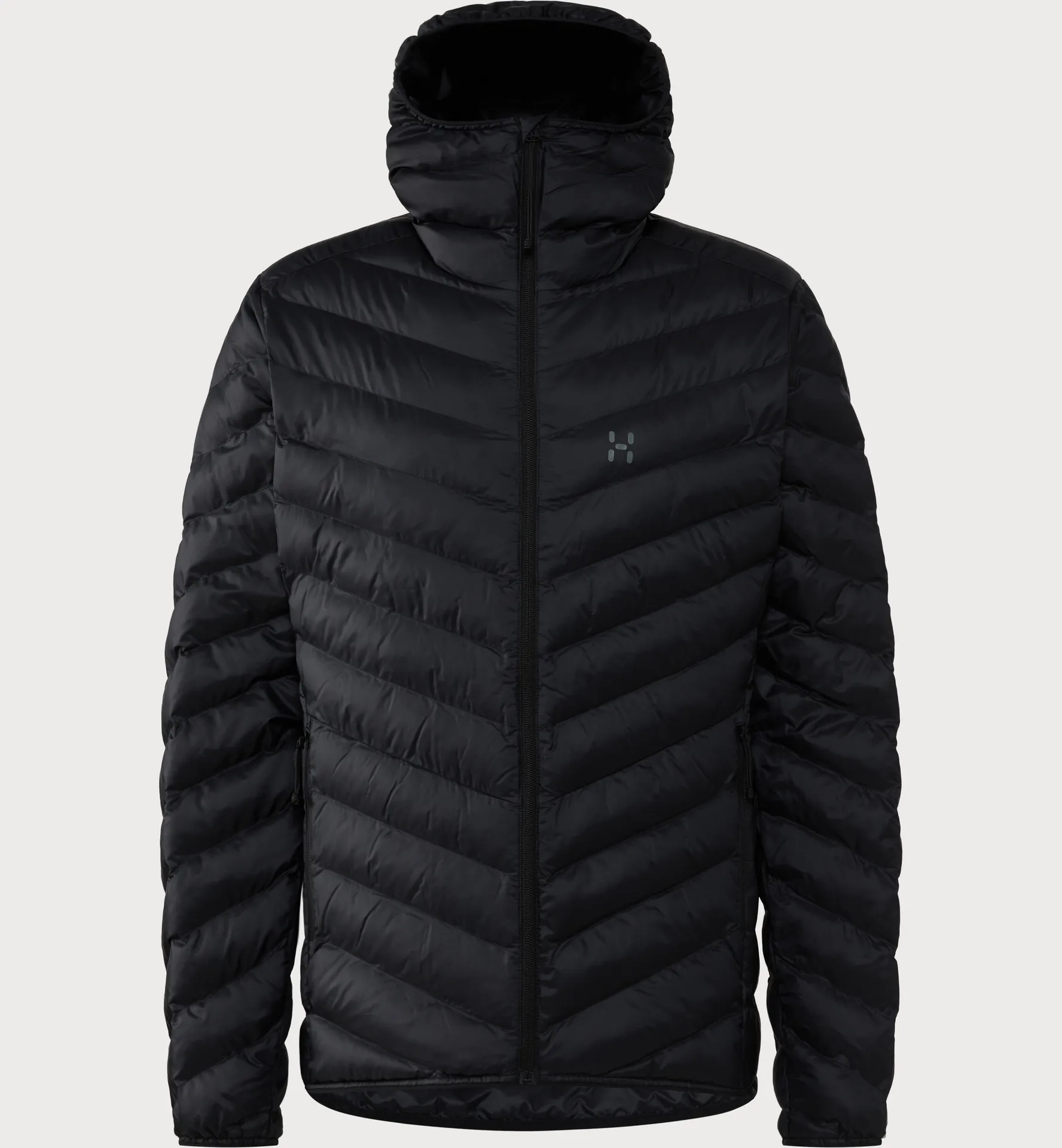 Särna Mimic II Hood Men True Black